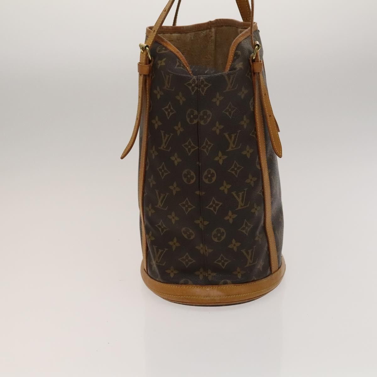 Louis Vuitton LOUIS VUITTON Monogram Bucket GM Shoulder Bag M42236 Size ONE SIZE - 4 Thumbnail