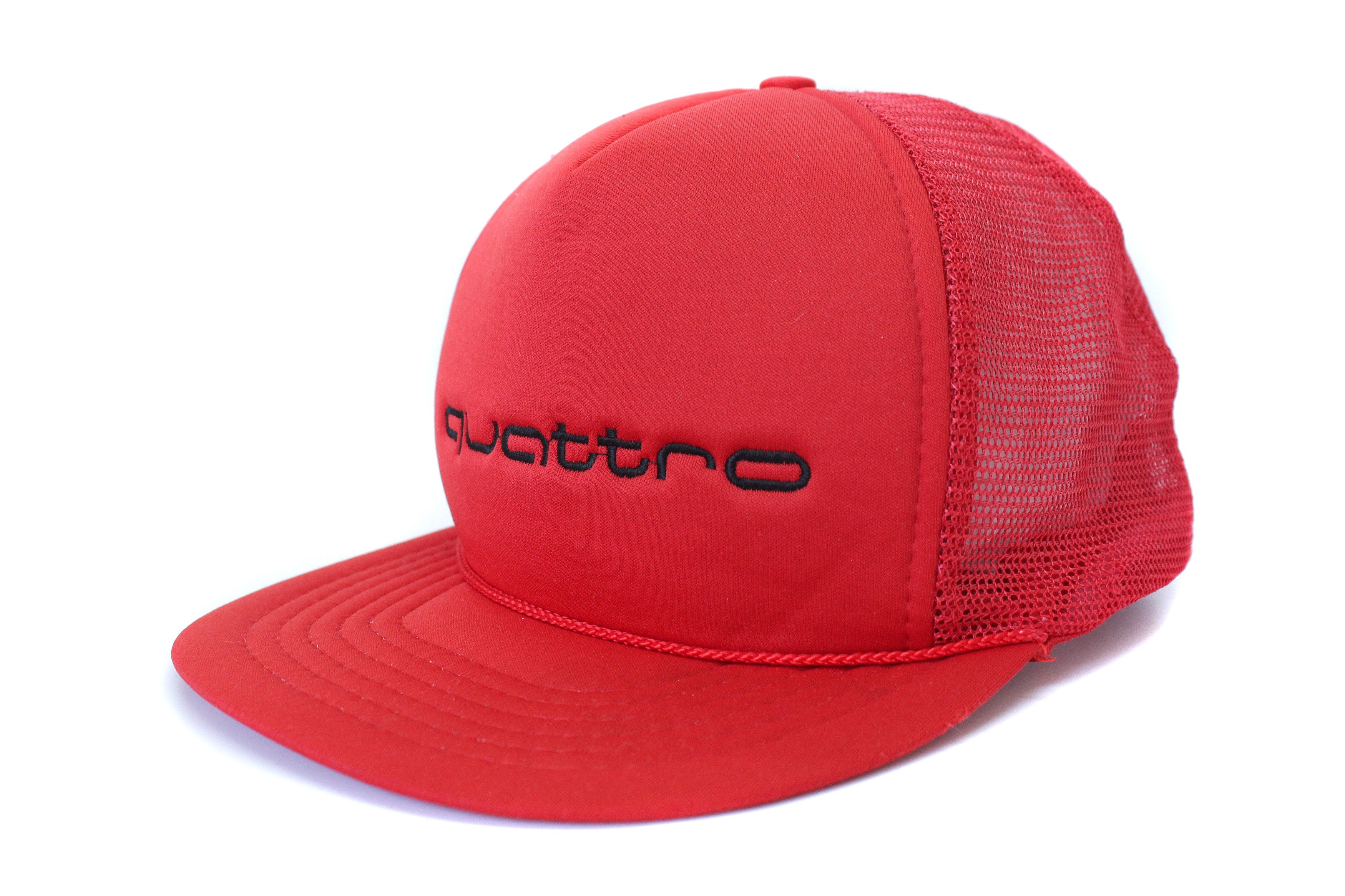 Audi 90S Quattro Big Logo Cap Size ONE SIZE - 3 Thumbnail
