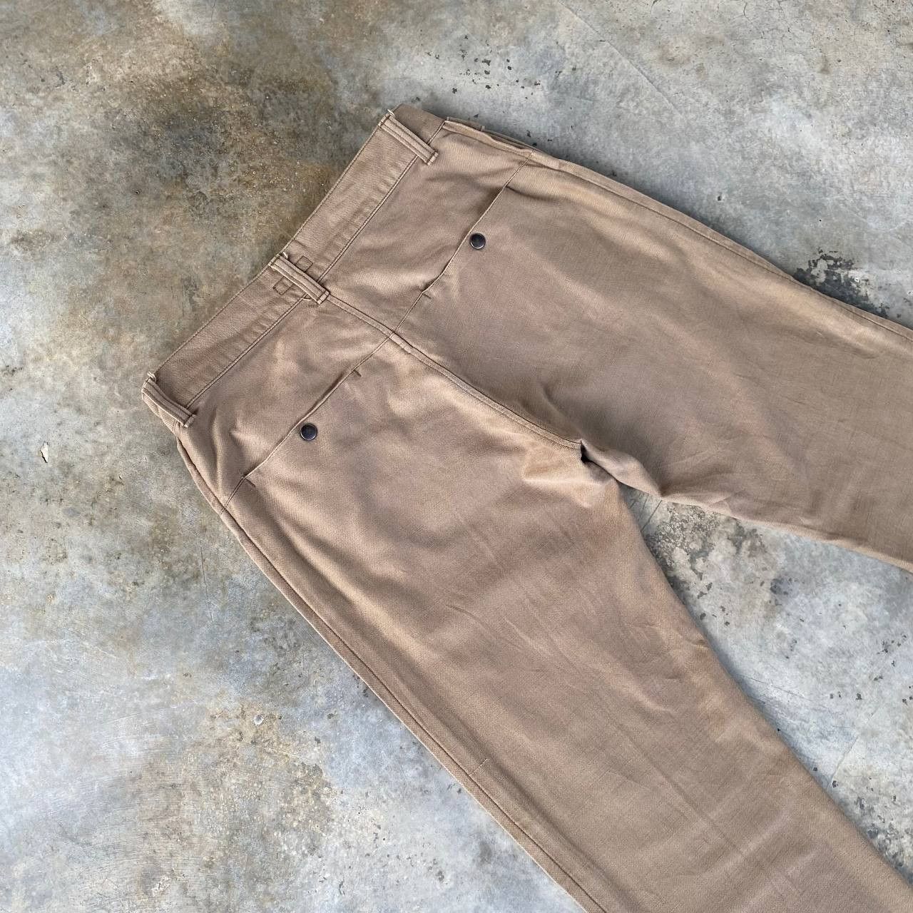 Johnbull VINTAGE JOHNBULL BELTED UTILITY CHINOS WORKWEAR MILITARY Size US 33 - 14 Thumbnail