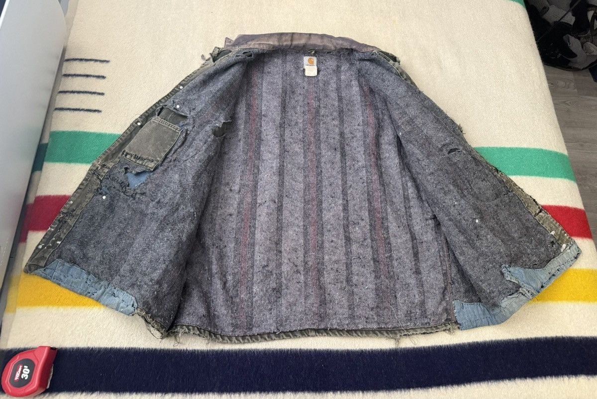 Carhartt Carhartt Chore Coat Boro Patchwork Distressed Thrashed Size US XXL / EU 58 / 5 - 17 Thumbnail