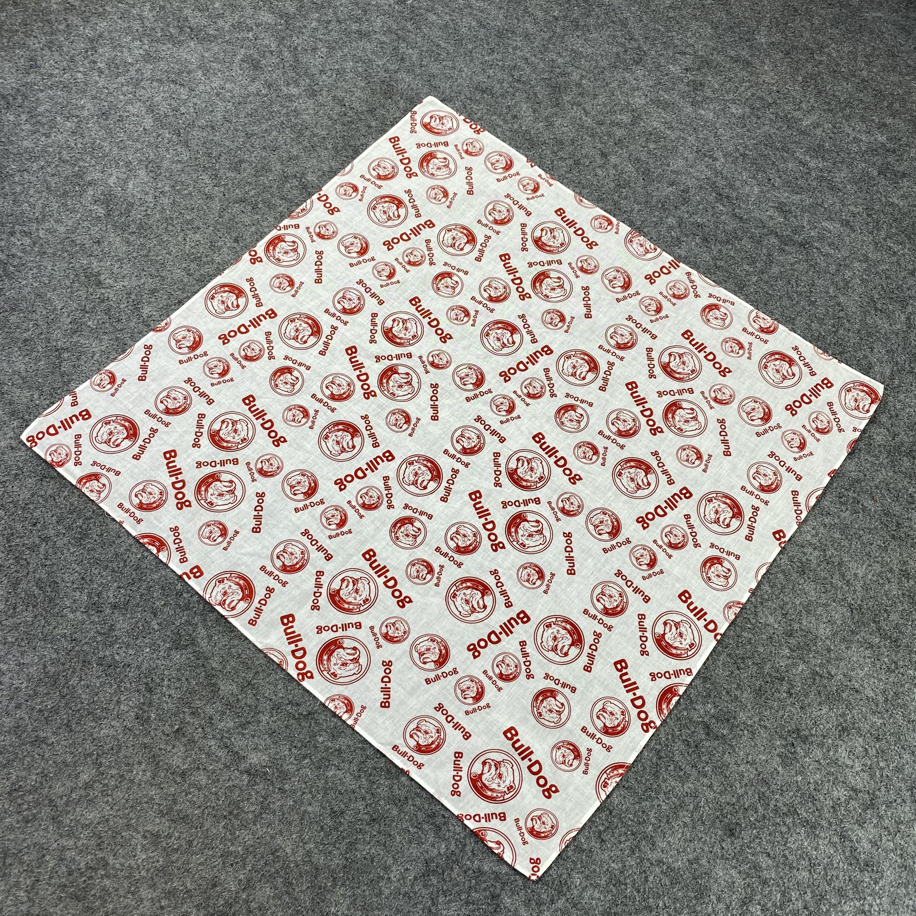 Designer Bull-Dog Handkerchief / Bandana / Neckerchief-B1451 Size ONE SIZE - 2 Thumbnail