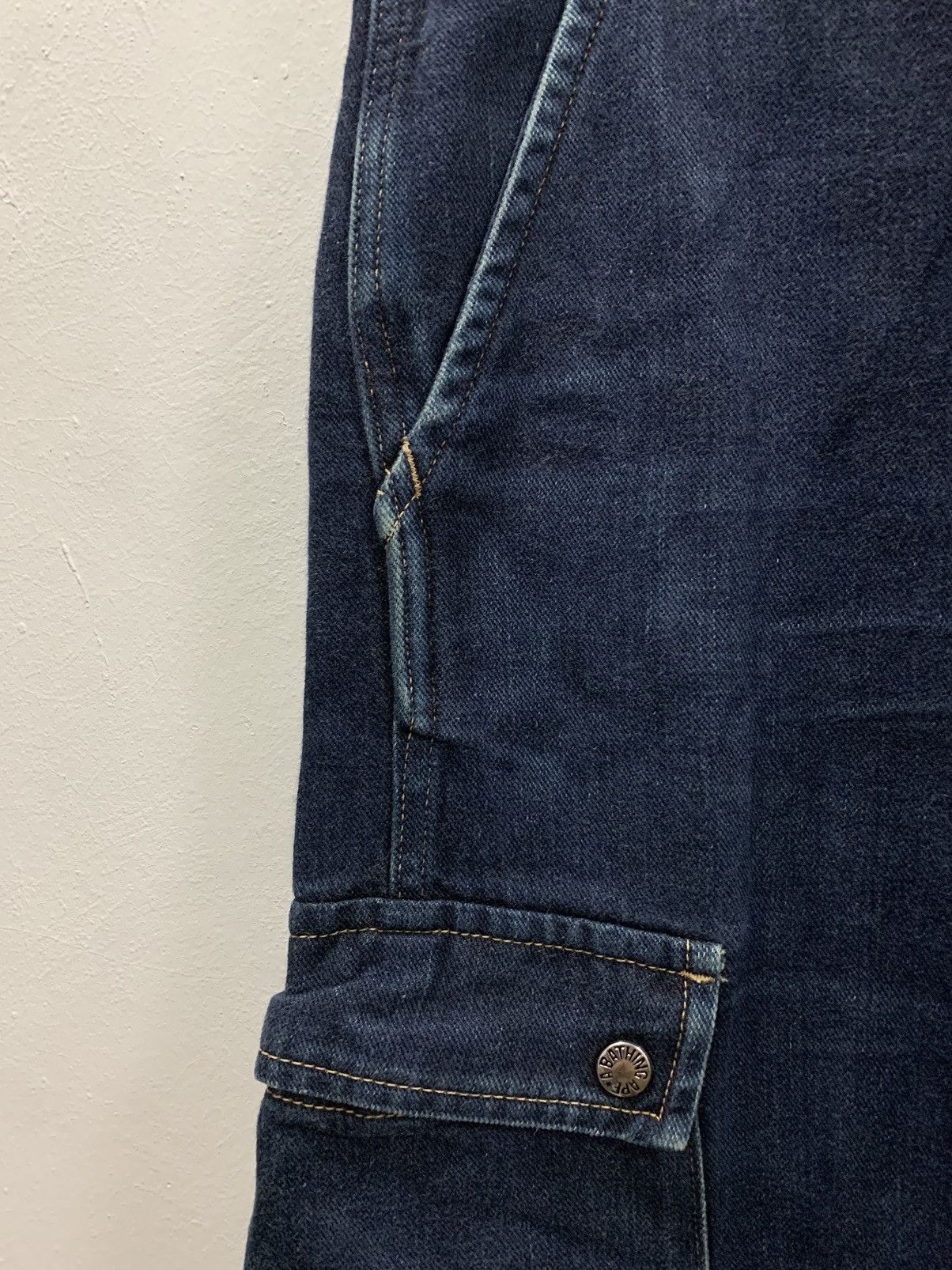 Bape OG BAPE DENIM CARGO PANTS Size US 32 / EU 48 - 6 Thumbnail