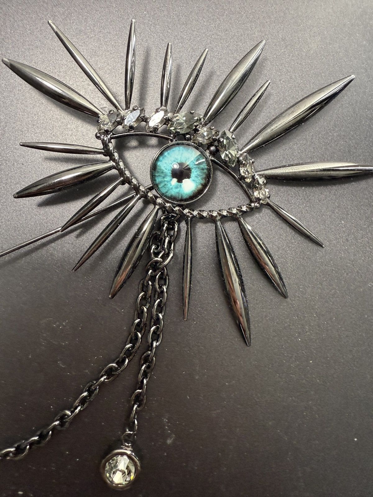 Yohji Yamamoto YYPH 23SS Runway Marfa Eye Brooch Size ONE SIZE - 2 Thumbnail