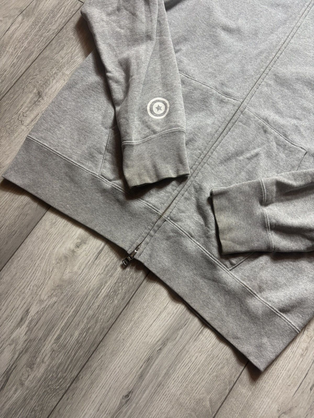 Bape Bape half camo shark full zip hoodie Size US L / EU 52-54 / 3 - 6 Thumbnail
