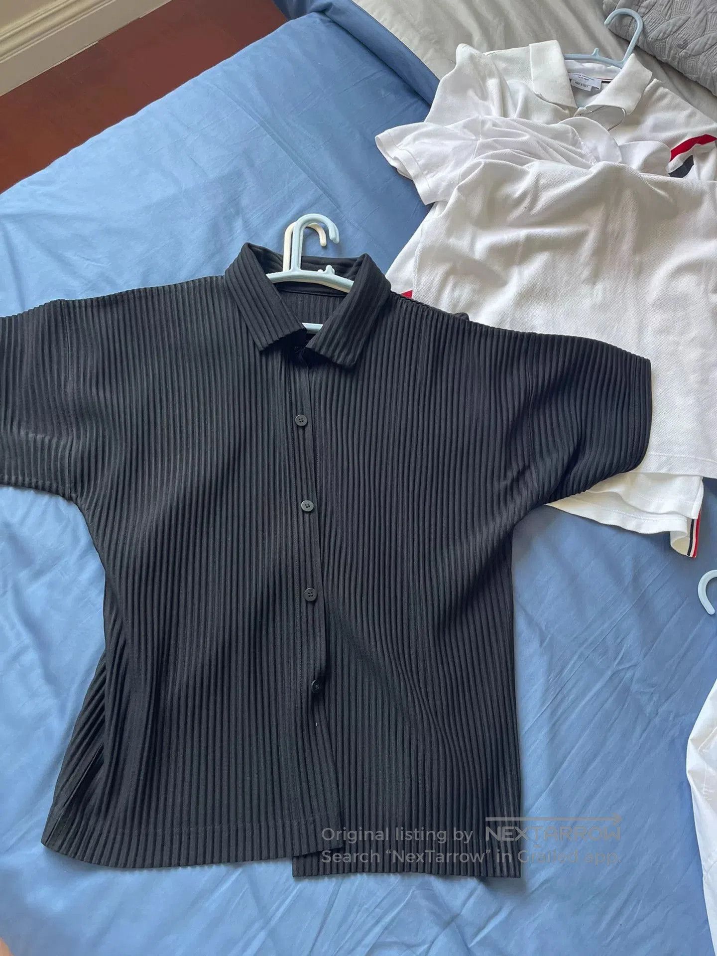 Issey Miyake Short Sleeve Shirt.