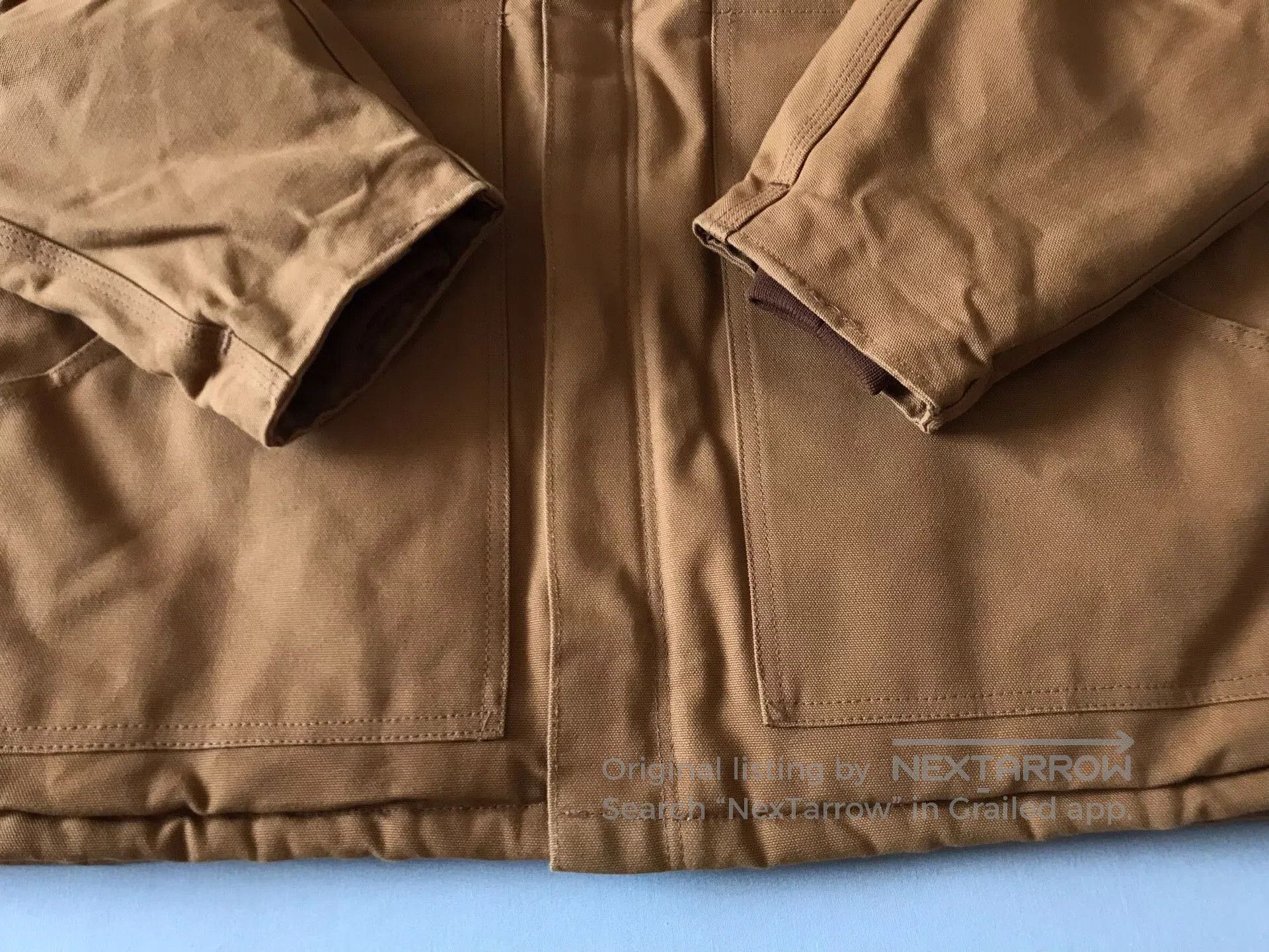 Carhartt Carhartt C03 BRN Canvas Work Jacket. Size US S / EU 44-46 / 1 - 5 Thumbnail