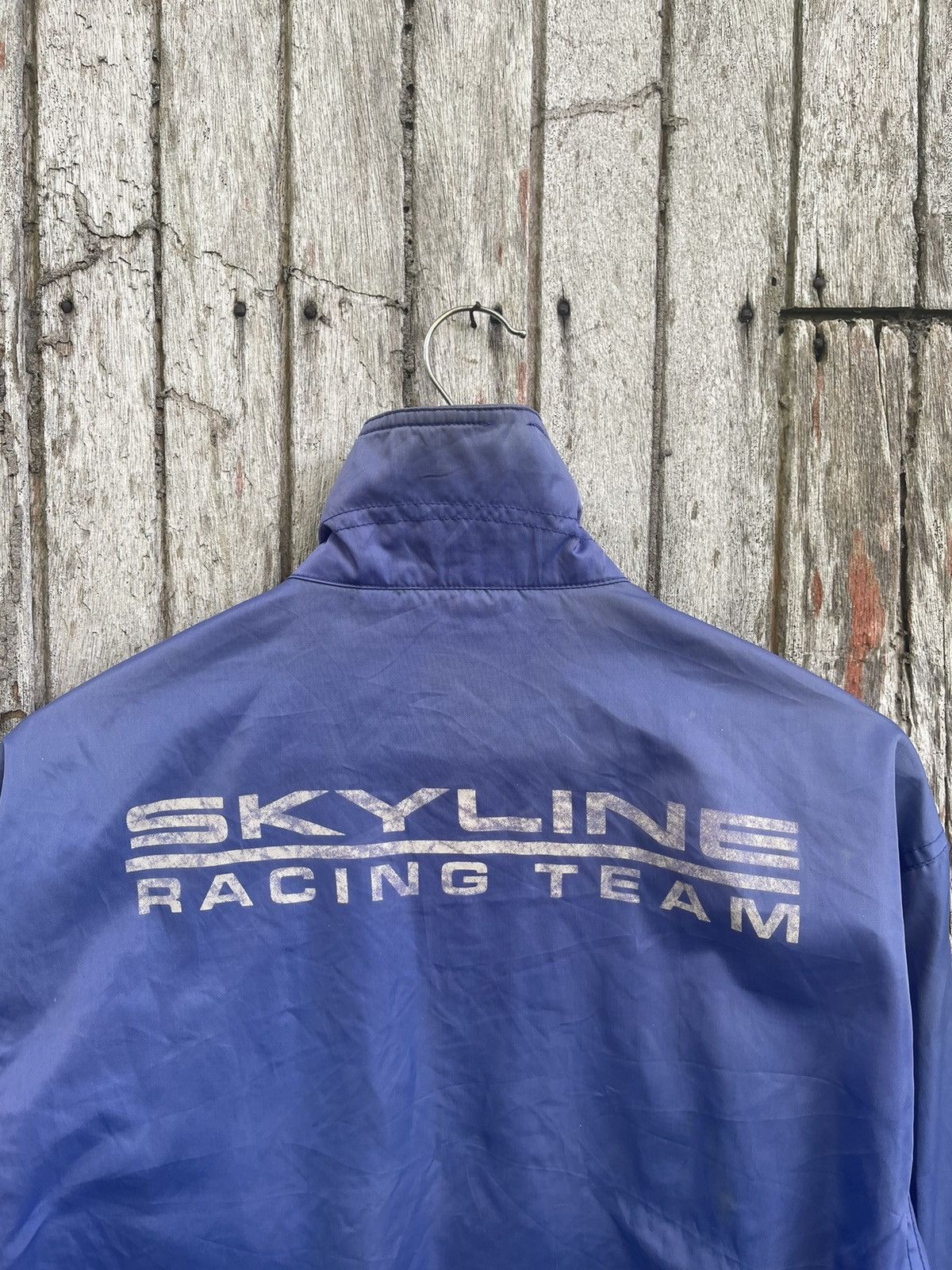 Japanese Brand × Vintage Vintage Skyline Racing Team Nylon Jacket (1990s) Size US M / EU 48-50 / 2 - 8 Thumbnail