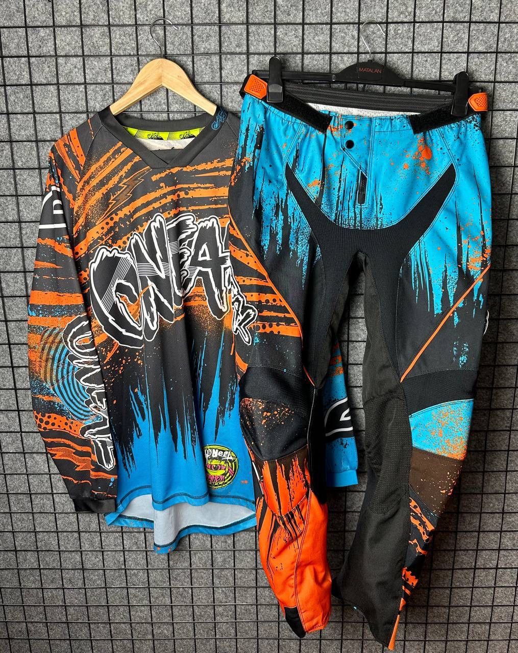 Vintage Oneal Moto racing suit biker wear size Large