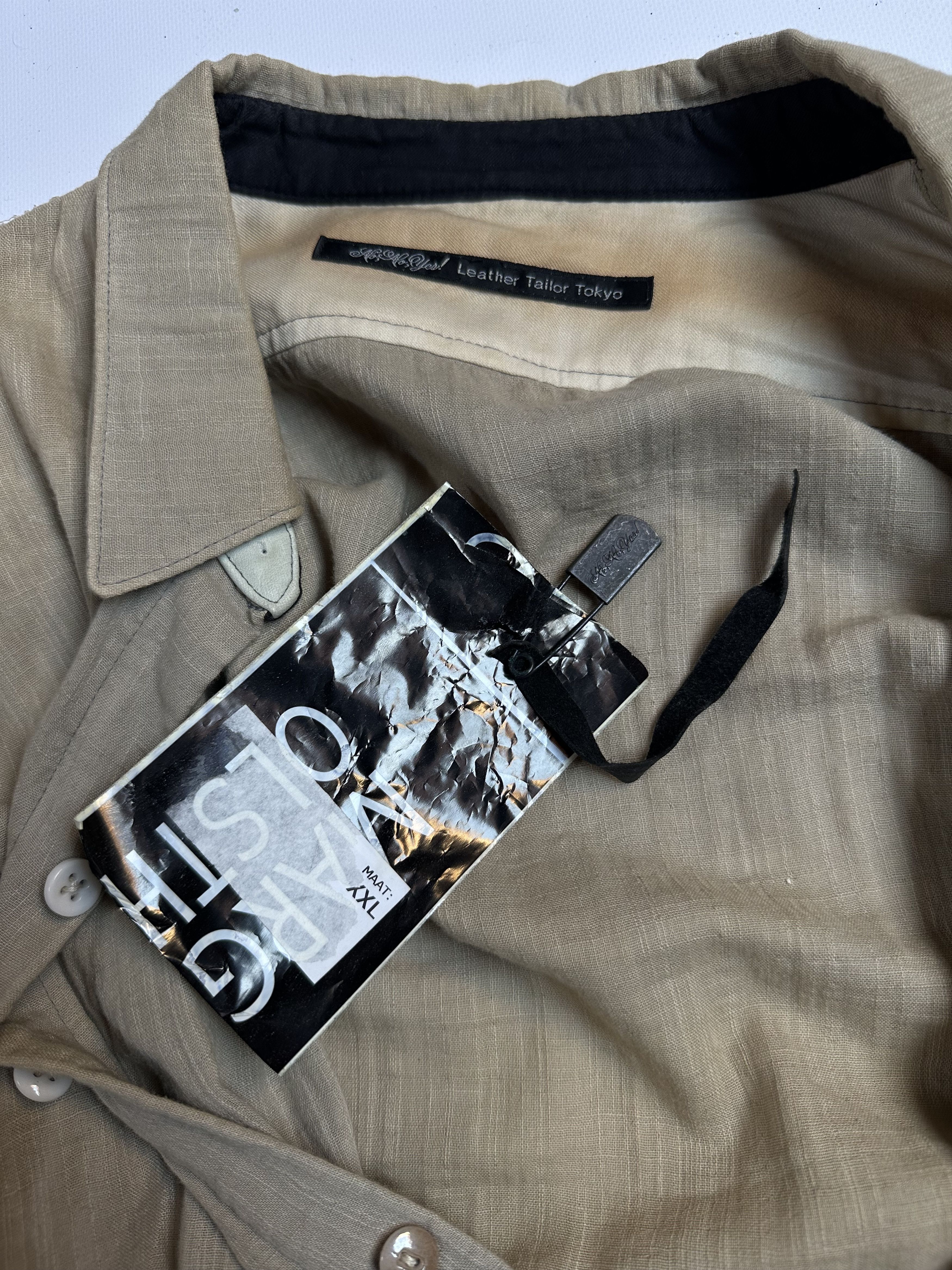 Japanese Brand No, No, Yes! Artisanal Shirt Size XXL Size US XXL / EU 58 / 5 - 8 Thumbnail