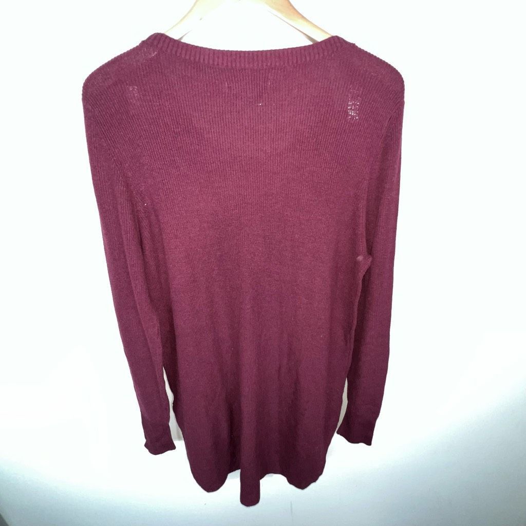 Other Natural Reflections Long Sleeve High Low tunic Sweater Size XL / US 12-14 / IT 48-50 - 5 Thumbnail