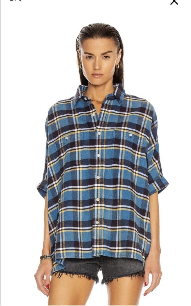 R13 Oversized Boxy Shirt Small Size S / US 4 / IT 40 - 1 Thumbnail