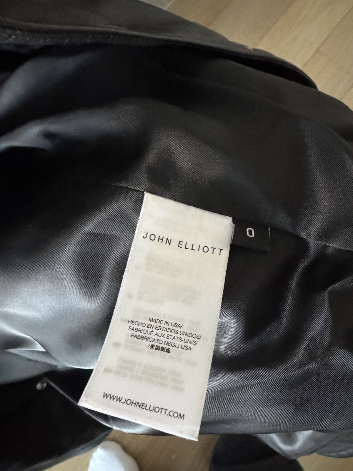 John Elliott John Elliott Leather Scout Overshirt - XS Size US XS / EU 42 / 0 - 4 Thumbnail