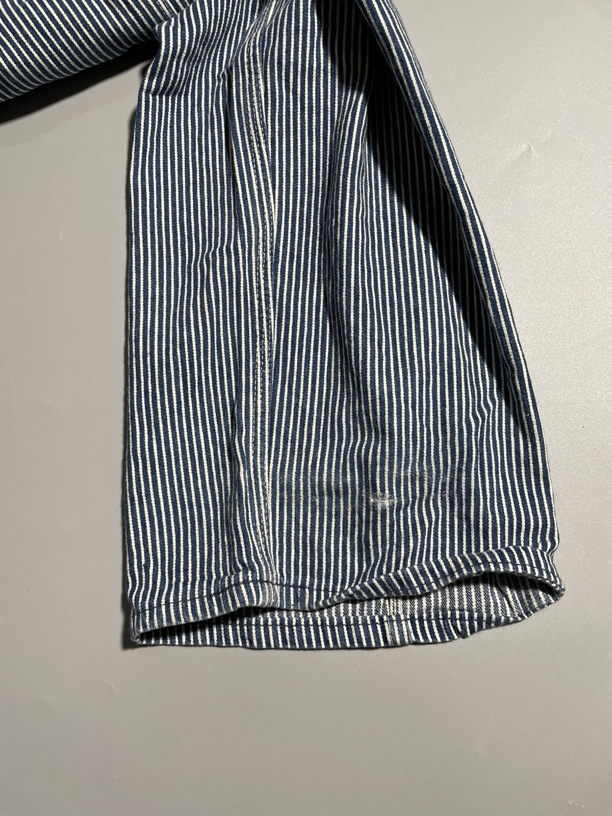 Oshkosh Vintage Oshkosh Hickory Stripes Overall Size US 34 / EU 50 - 17 Thumbnail