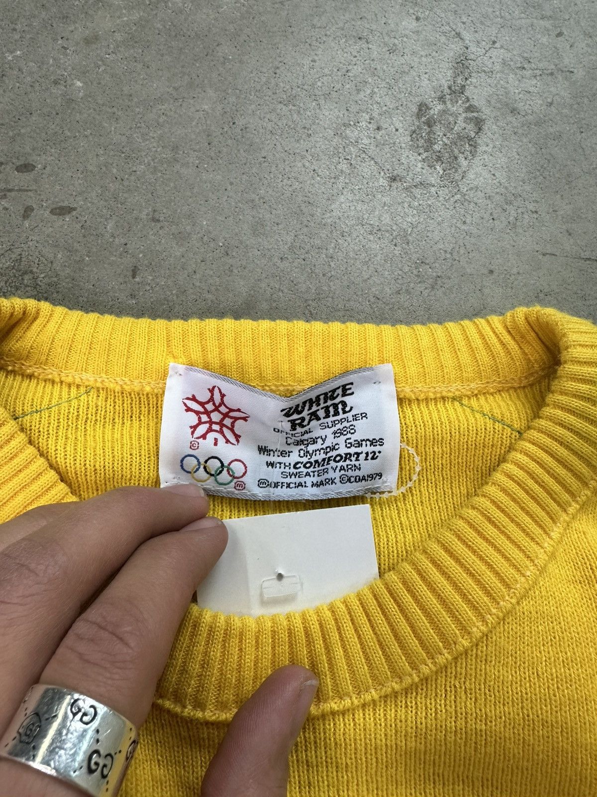 Vintage vintage 80s calgary olympics canada knit sweater medium Size US M / EU 48-50 / 2 - 6 Thumbnail