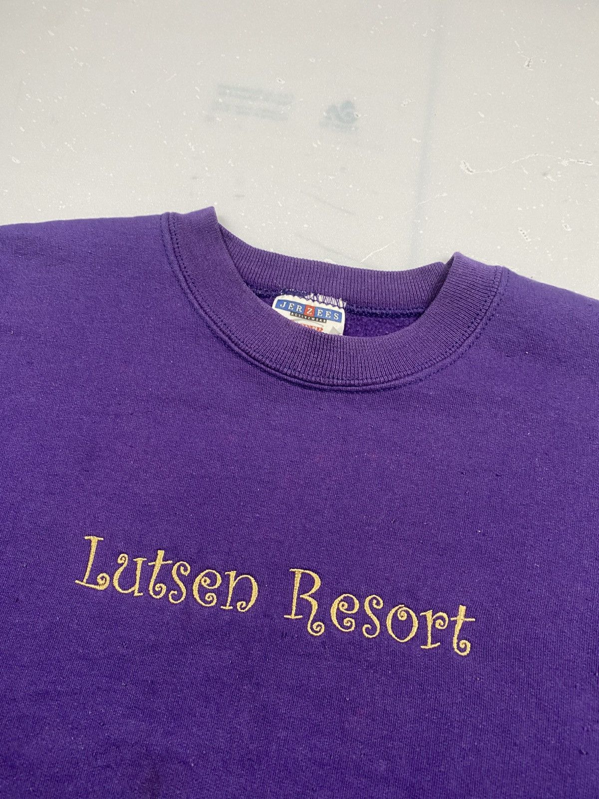 Jerzees Vintage 90s Lutsen Resort Crewneck Size US L / EU 52-54 / 3 - 2 Thumbnail