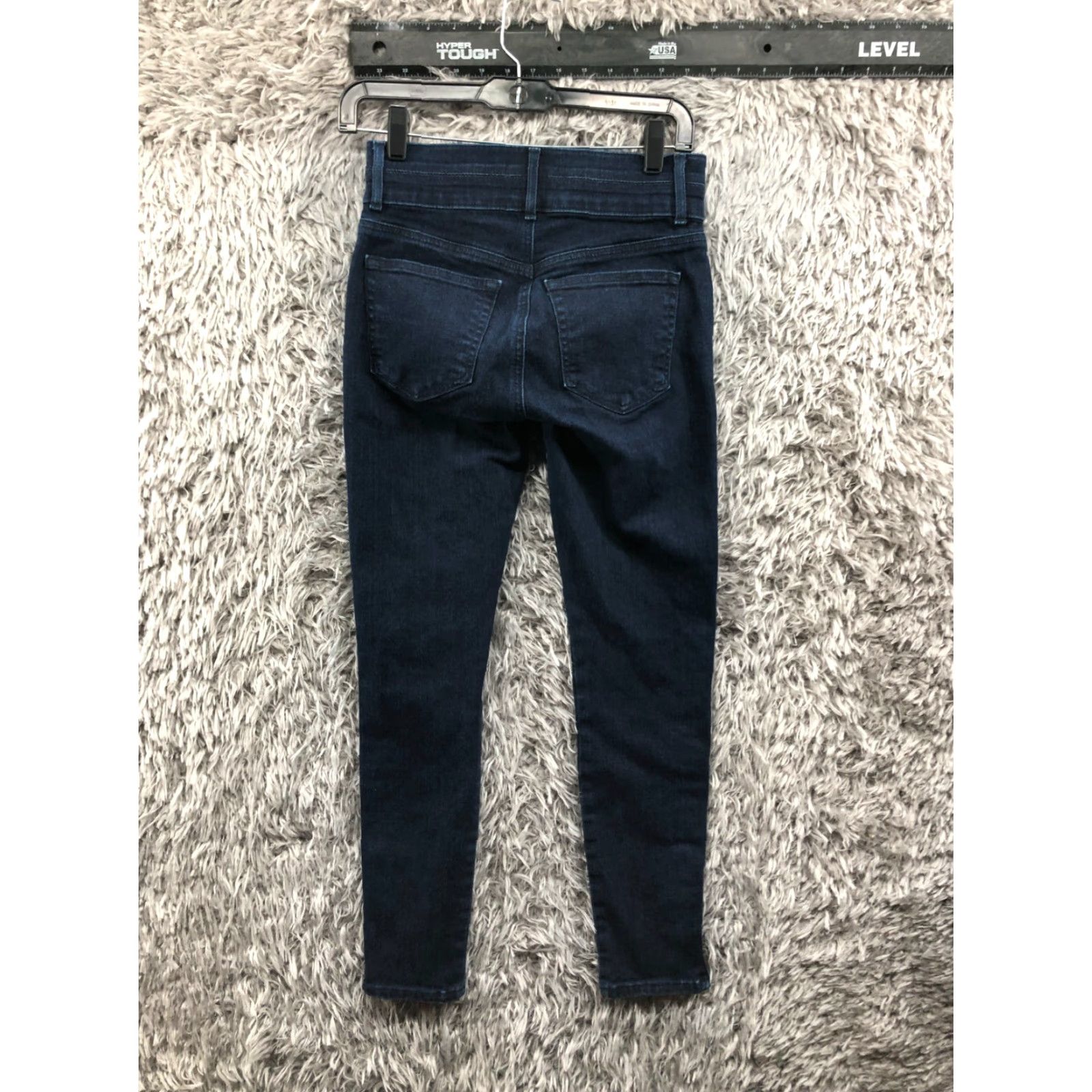 Loft LOFT Jeans Womens 0 Skinny Ankle Zip Dark Wash Blue Size 25" / US 0 / IT 36 - 7 Thumbnail