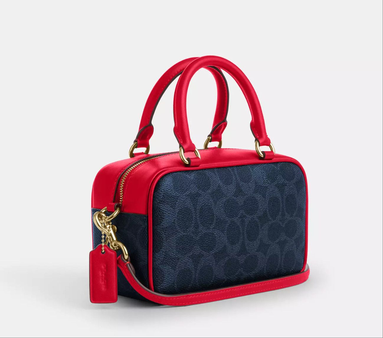 Coach Satchel Crossbody Bag In Signature Canvas CW197 Size ONE SIZE - 10 Thumbnail