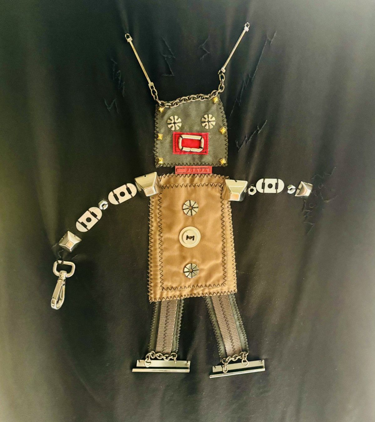 Prada Prada Robot T-Shirt (2004)- Metal & Embroidery Appliqué. XL Size US XL / EU 56 / 4 - 2 Thumbnail