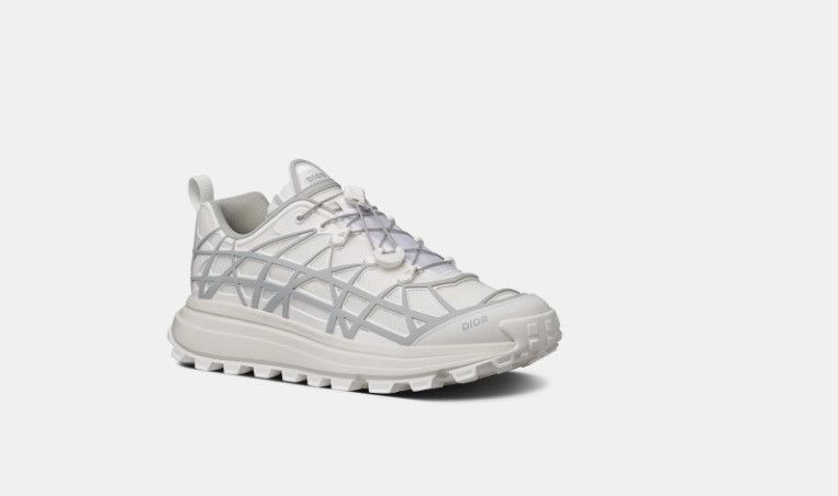 Dior o1w1db11124 B31 Runner Sneakers in White & Grey Size US 11 / EU 44 - 2 Thumbnail