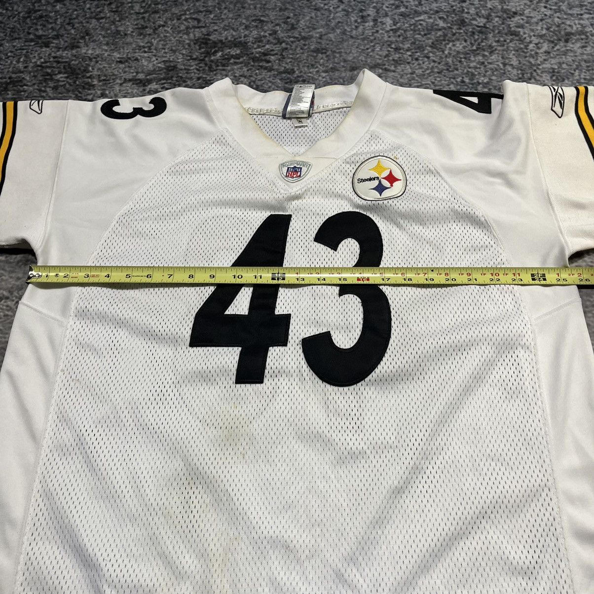 NFL Vintage Pittsburgh Steelers Troy Polamalu Jersey #43 Reebok Size US L / EU 52-54 / 3 - 12 Thumbnail