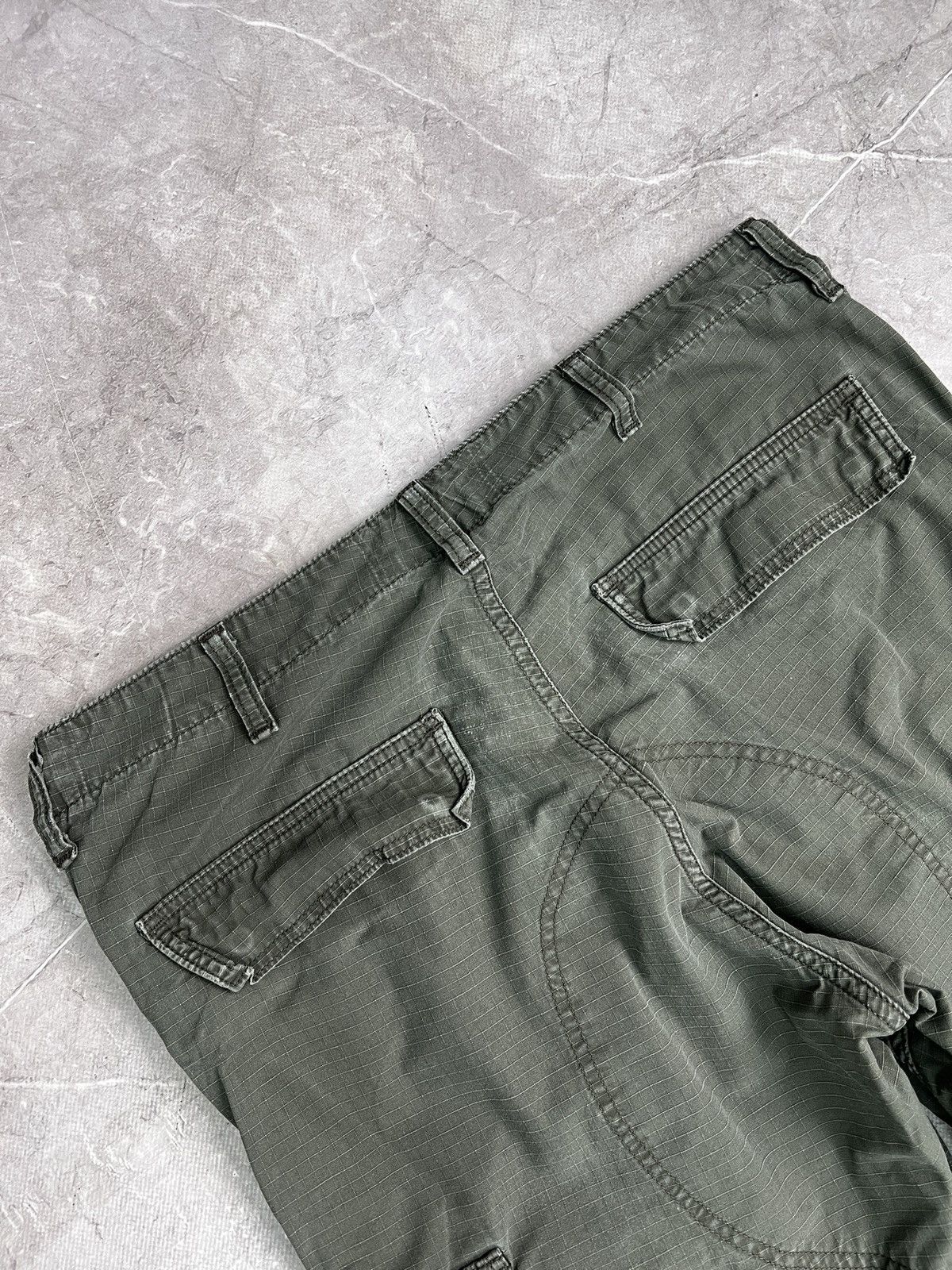 Carhartt Carhartt Green Pants Workwear Multipocket y2k Style Size US 32 / EU 48 - 12 Thumbnail