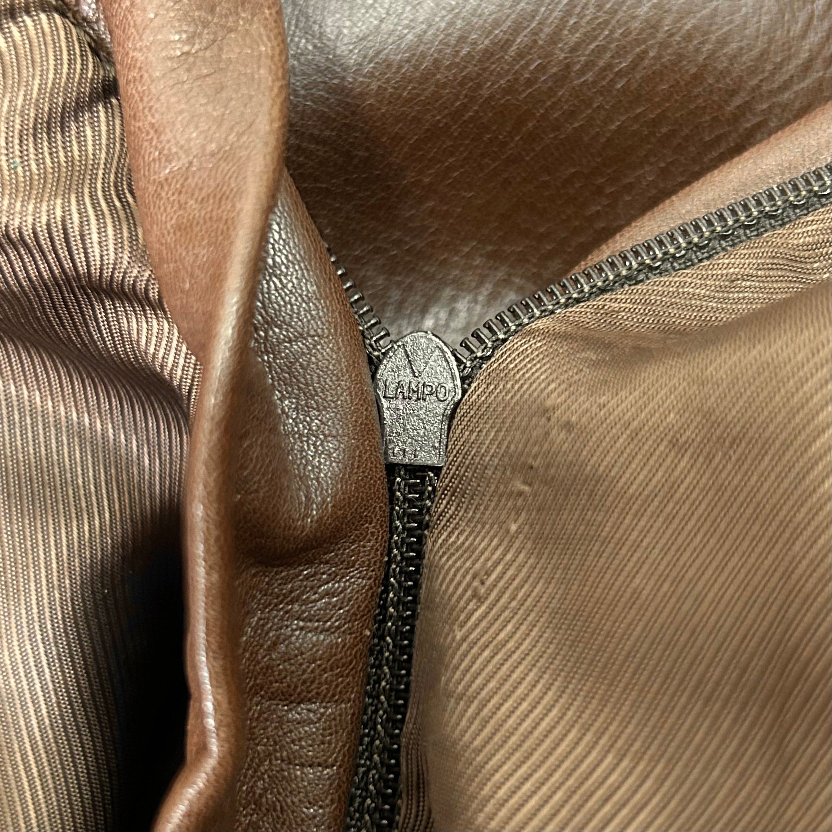 Dolce & Gabbana Dolce & Gabbana 90s Brown Leather Pants Size 26" / US 2 / IT 38 - 8 Thumbnail