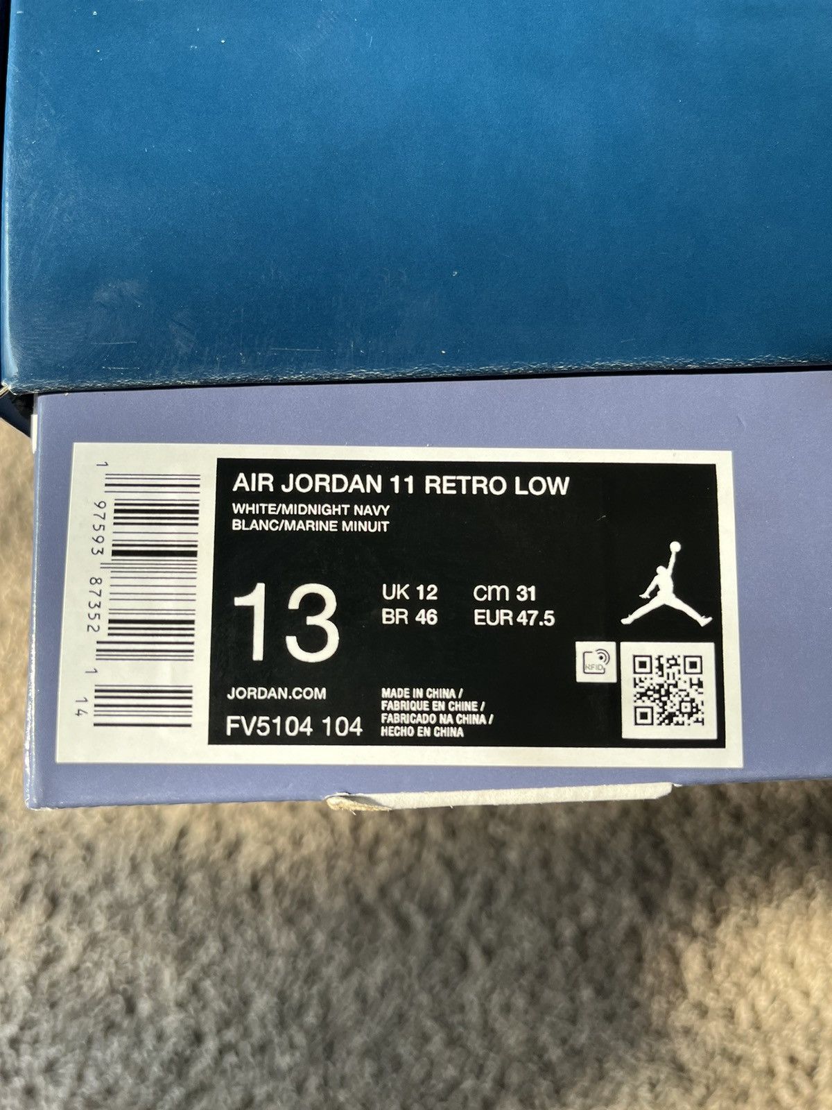 Jordan Brand Air Jordan 11 Retro Low Size US 13 / EU 46 - 6 Thumbnail