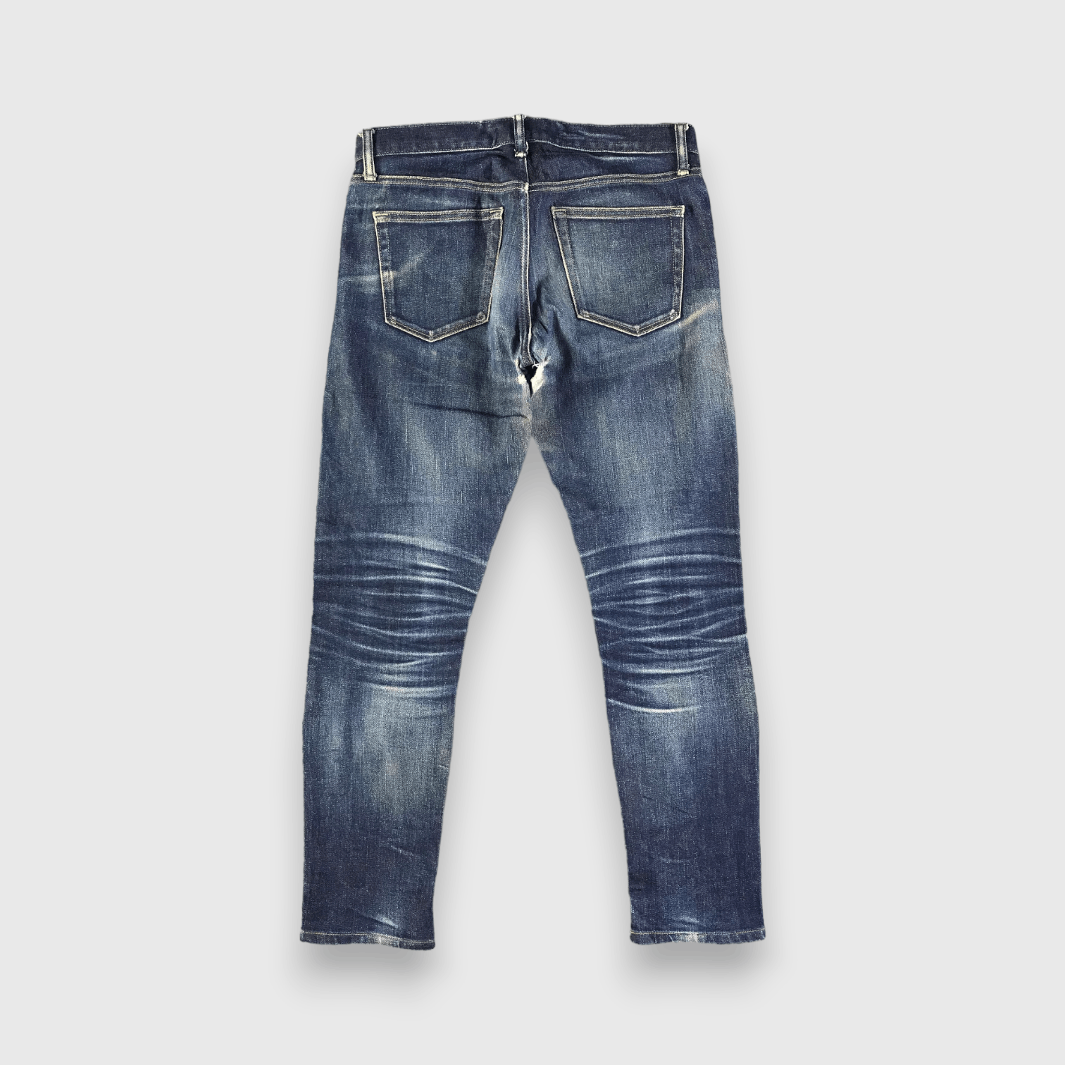 Uniqlo Blue Wash Uniqlo Jeans-J2940 Size US 32 / EU 48 - 2 Thumbnail