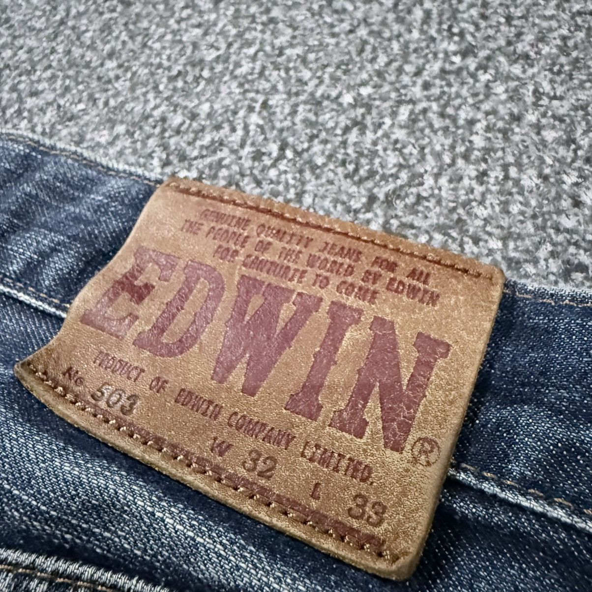 Edwin Archives Y2K Edwin 503 Faded Wash Straight Leg Denim Jeans Size US 32 / EU 48 - 9 Thumbnail