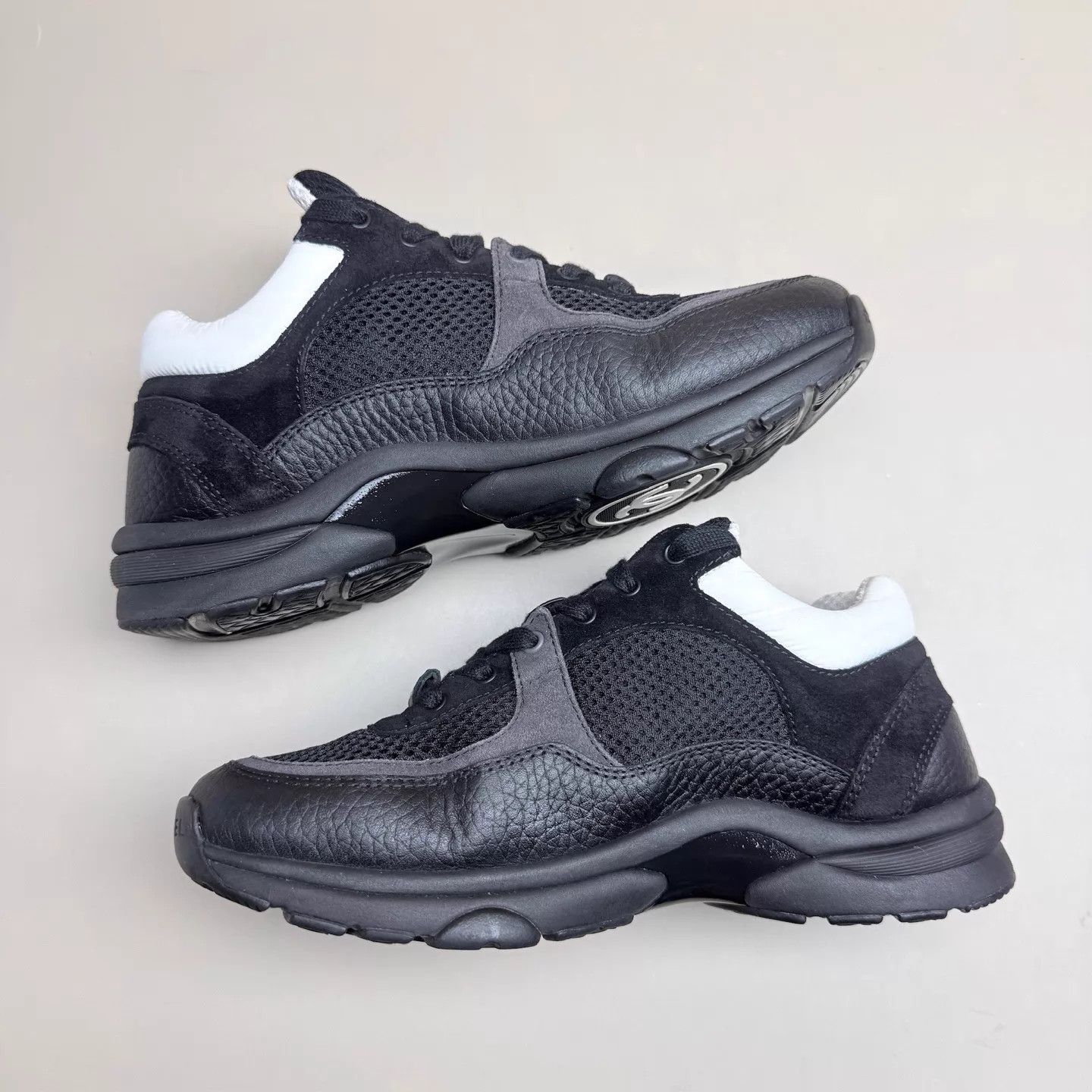 Chanel CHANEL Panda CC Sneaker 36 99 New Missing Tag Size US 5.5 / IT 35.5 - 5 Thumbnail