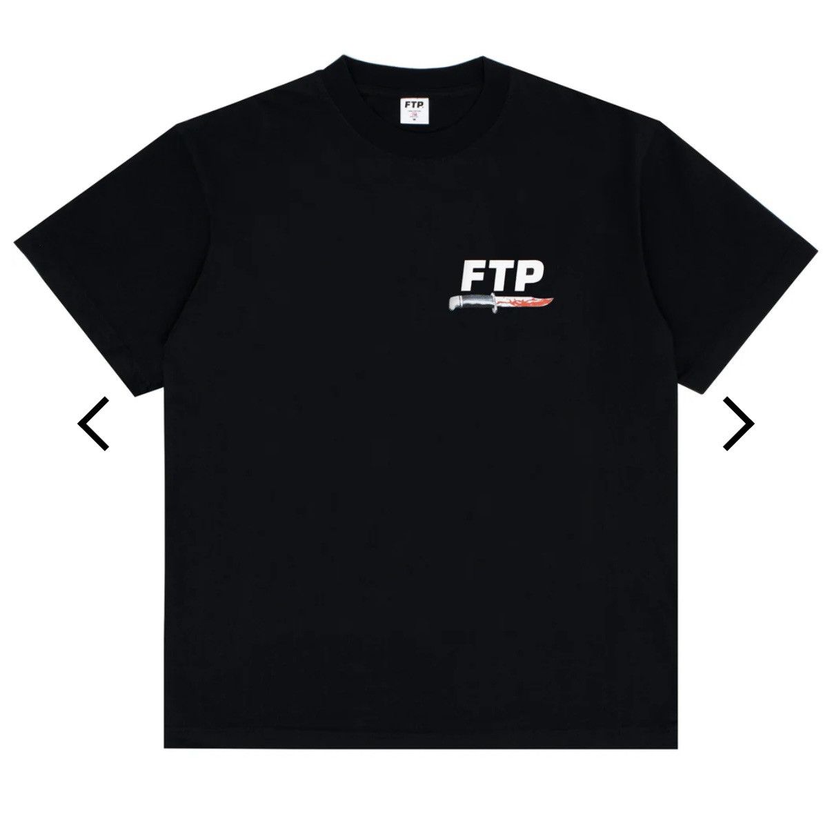 Fuck The Population FTP Ghostface Logo Tee Black Size L Deadstock Size US L / EU 52-54 / 3 - 1 Thumbnail
