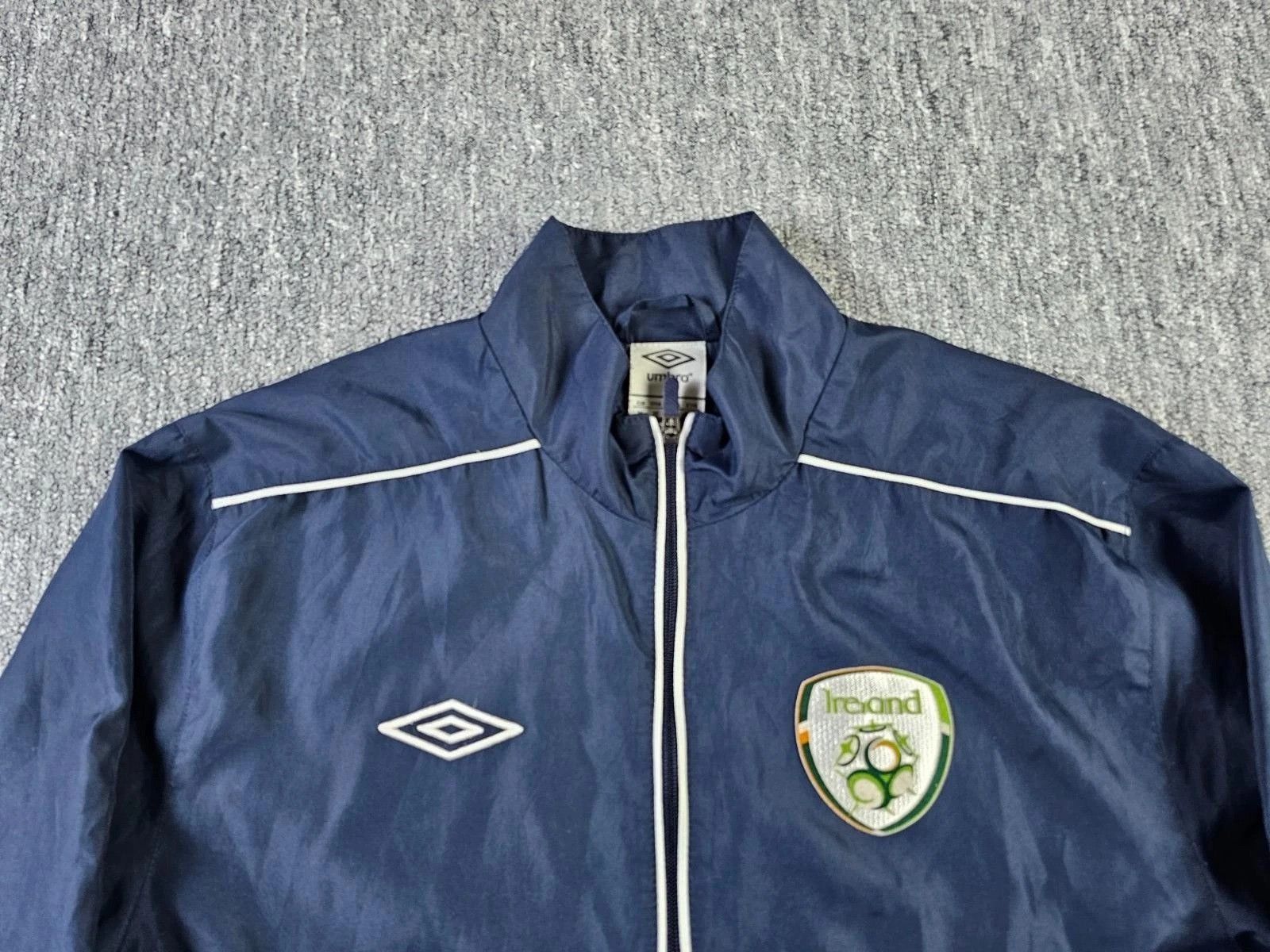 Umbro Umbro Ireland Track Men M Full Zip Y2K Soccer Training Top Size US M / EU 48-50 / 2 - 5 Thumbnail
