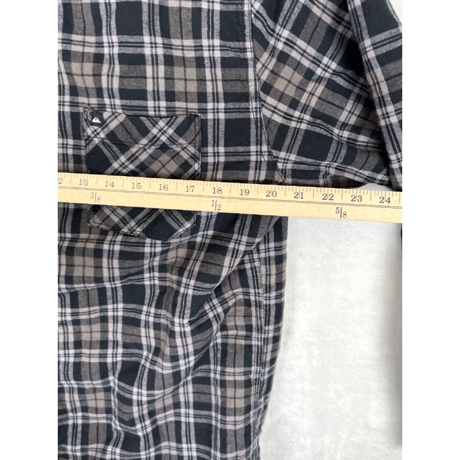 O'Neill O'Neill Jacket Mens Large Gray Plaid Sherpa Lined Flannel Shacket Y2K Bomber Jacket Casual Outdoor) Size US L / EU 52-54 / 3 - 5 Thumbnail