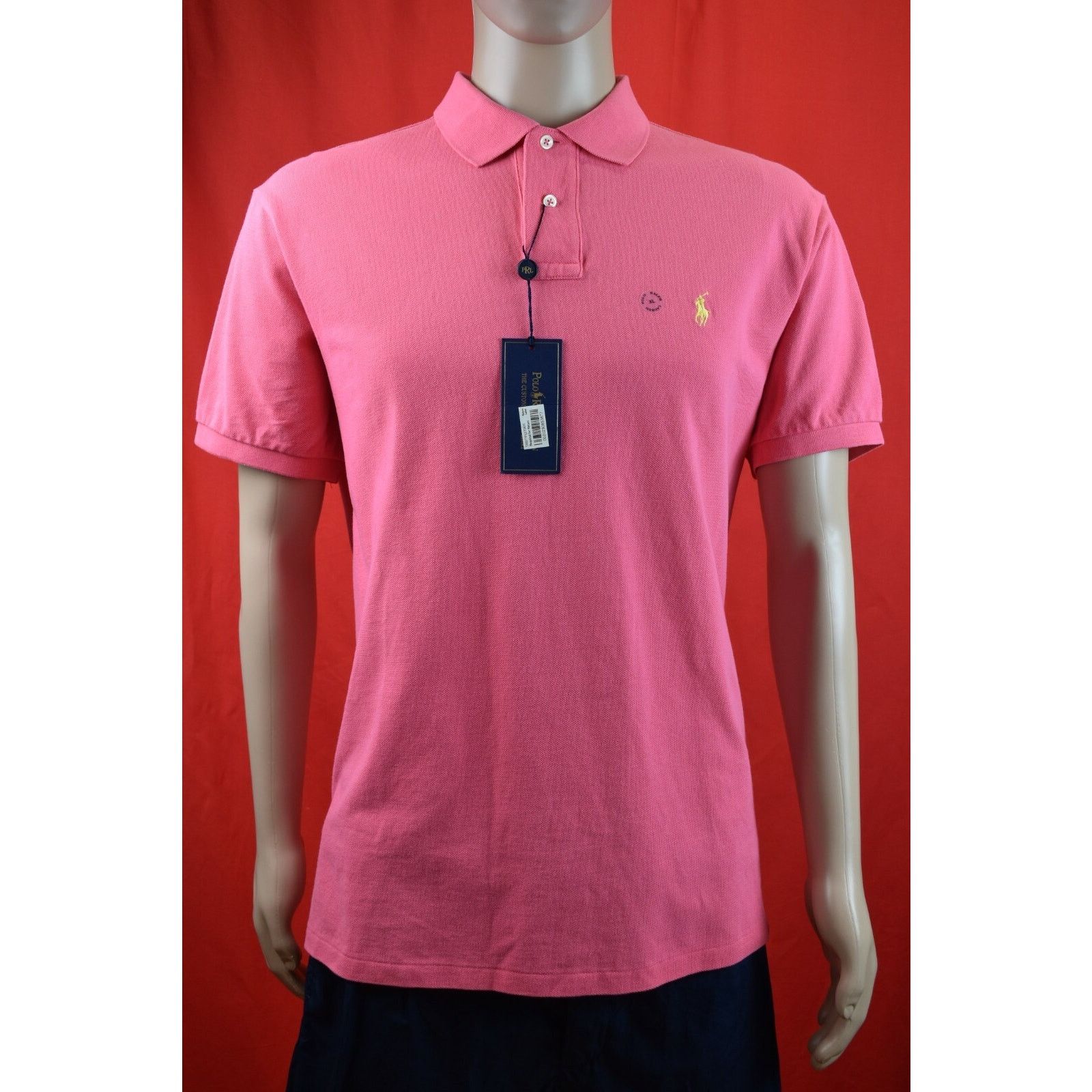 Ralph Lauren RALPH LAUREN PINK LABEL POLO SHORT SLEEVE BUTTONS SHIRT XL Size US XL / EU 56 / 4 - 1 Thumbnail