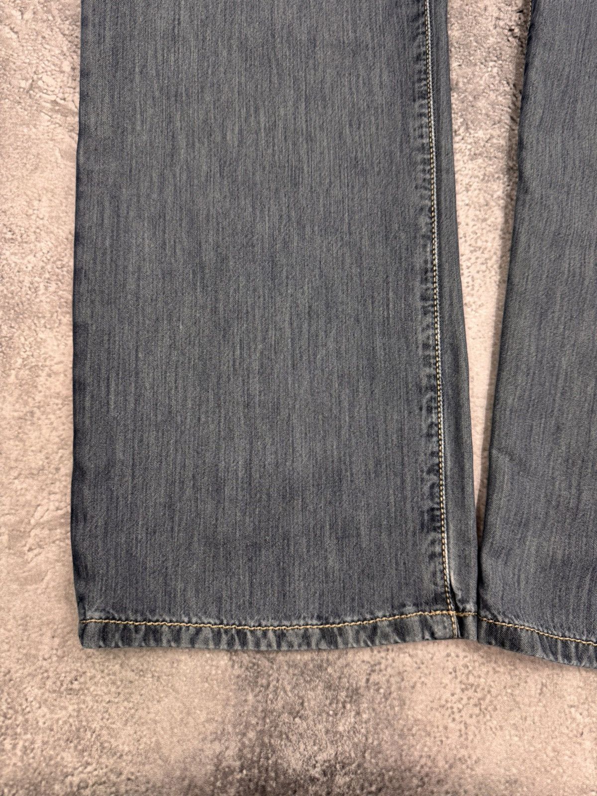 Corneliani Corneliani ID Men Luxury Denim Jeans Grey Cotton Size W34 Size US 34 / EU 50 - 5 Thumbnail
