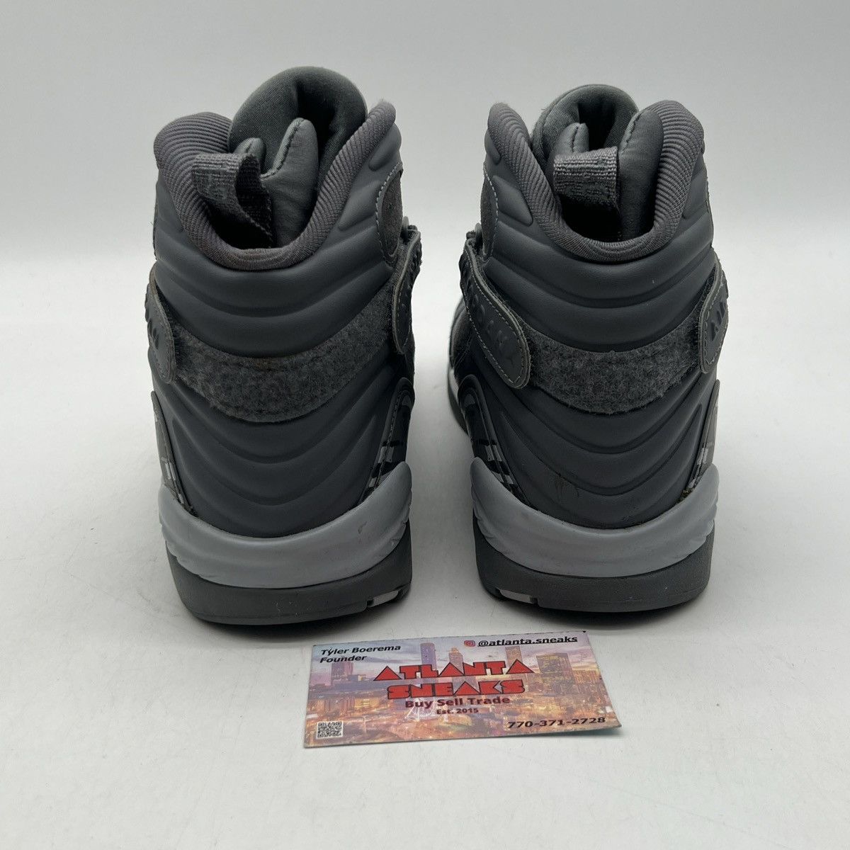 Jordan Brand Air Jordan 8 Cool grey Size US 9.5 / EU 42-43 - 3 Thumbnail