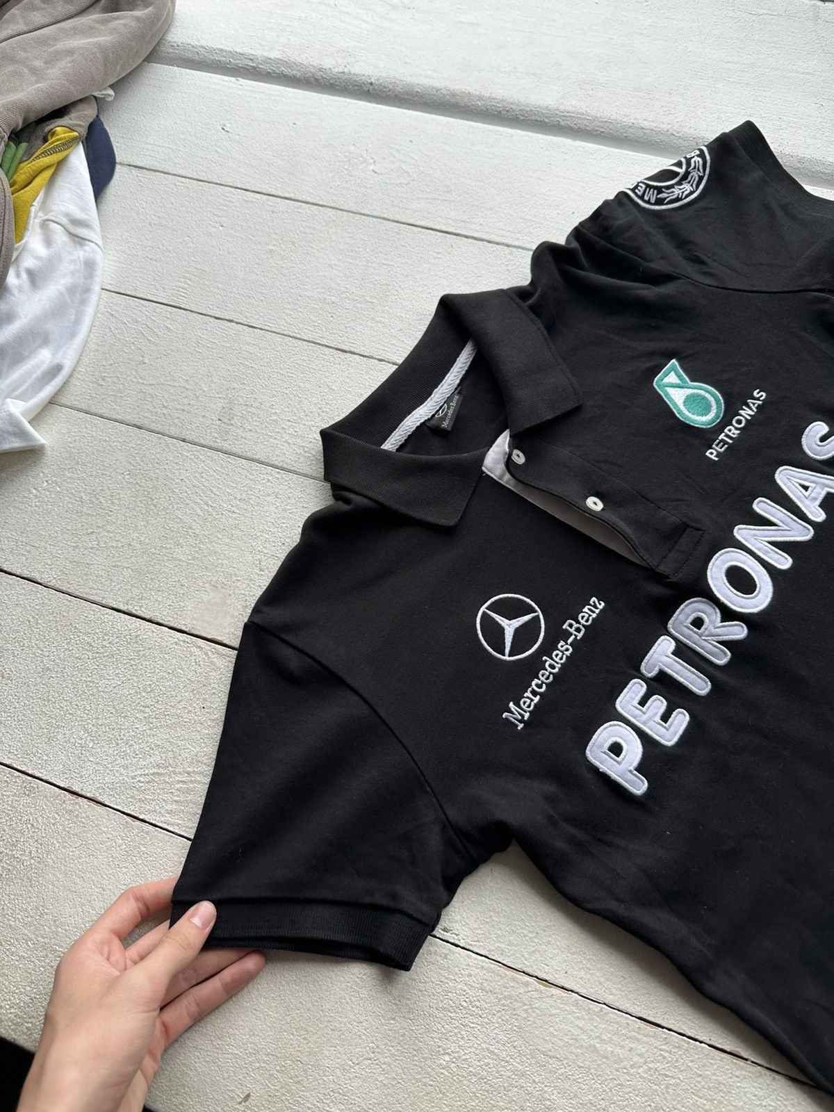 Mercedes-Benz 🚨Vintage Y2K MERCEDES BENZ PETRONAS Racing AMG formula Size US M / EU 48-50 / 2 - 2 Thumbnail
