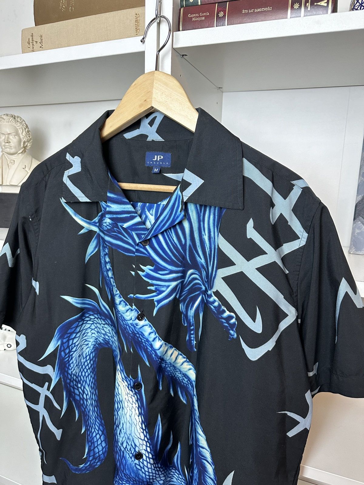Other Vintage all over print shortsleeve dragon shirt Size US L / EU 52-54 / 3 - 4 Thumbnail