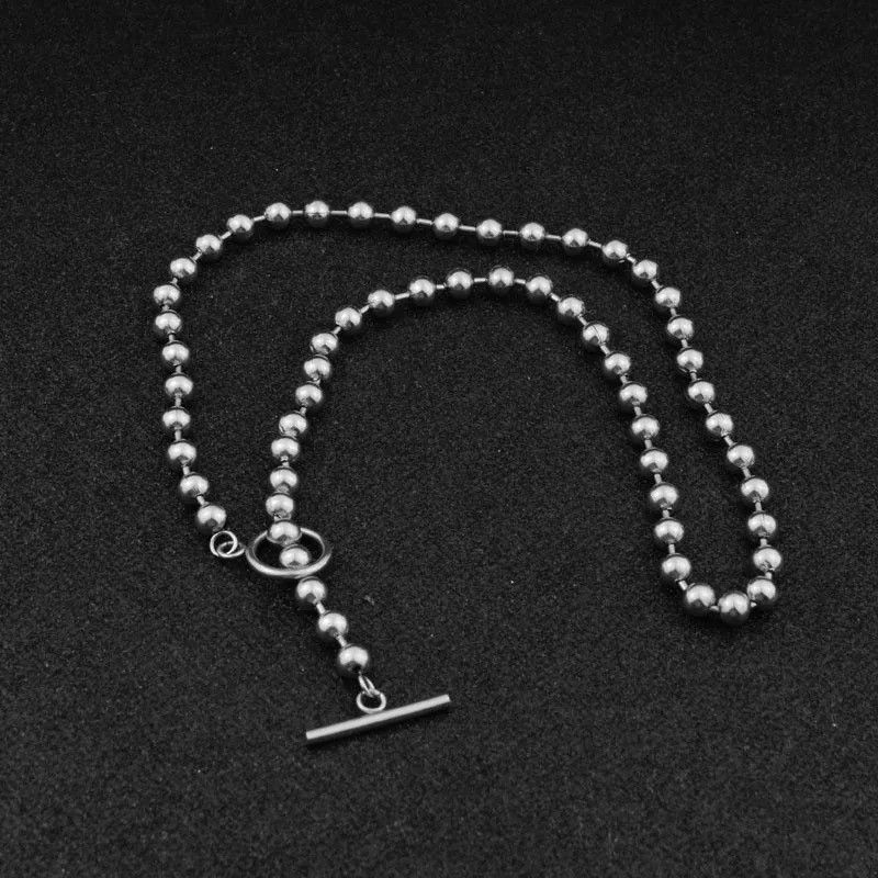 Jewelry 50cm Bead Chain Necklace Size ONE SIZE - 3 Thumbnail