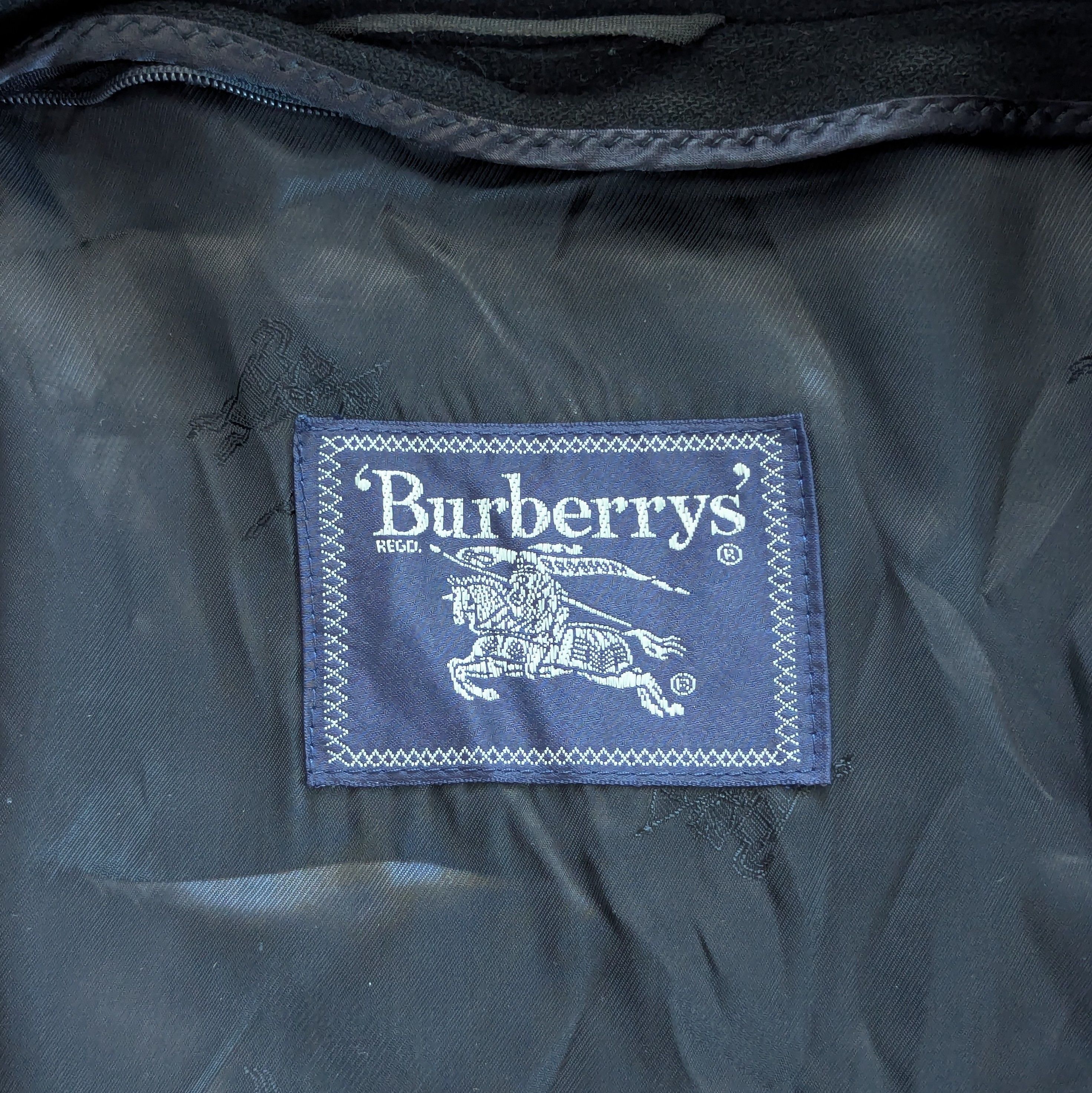 Burberry Vintage BURBERRYS Wool Cashmere Men's Coat + Novachek Lining Size US L / EU 52-54 / 3 - 14 Thumbnail