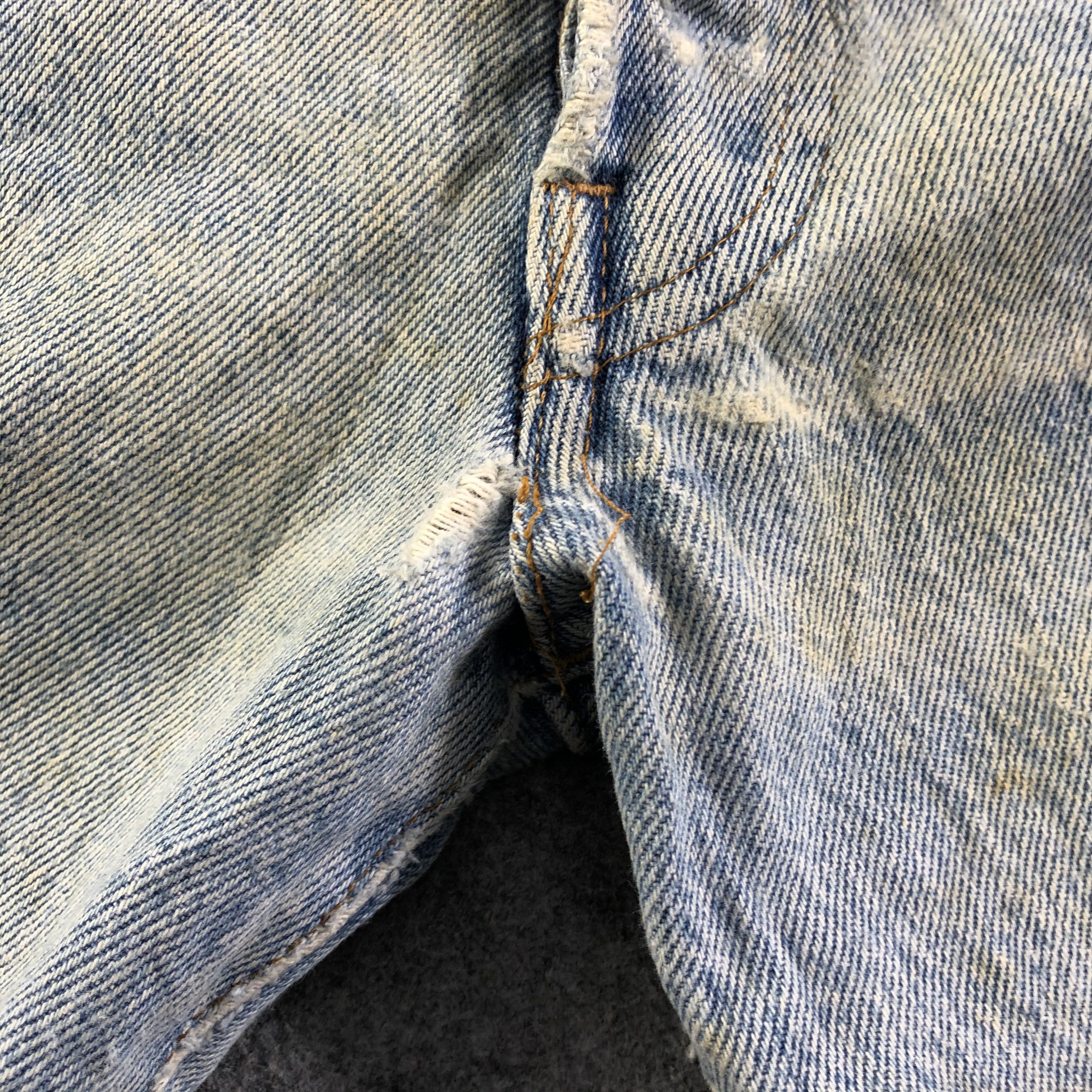 Levi's 90s Vintage Distress Levis 501 Jeans-J3849 Size US 30 / EU 46 - 7 Thumbnail
