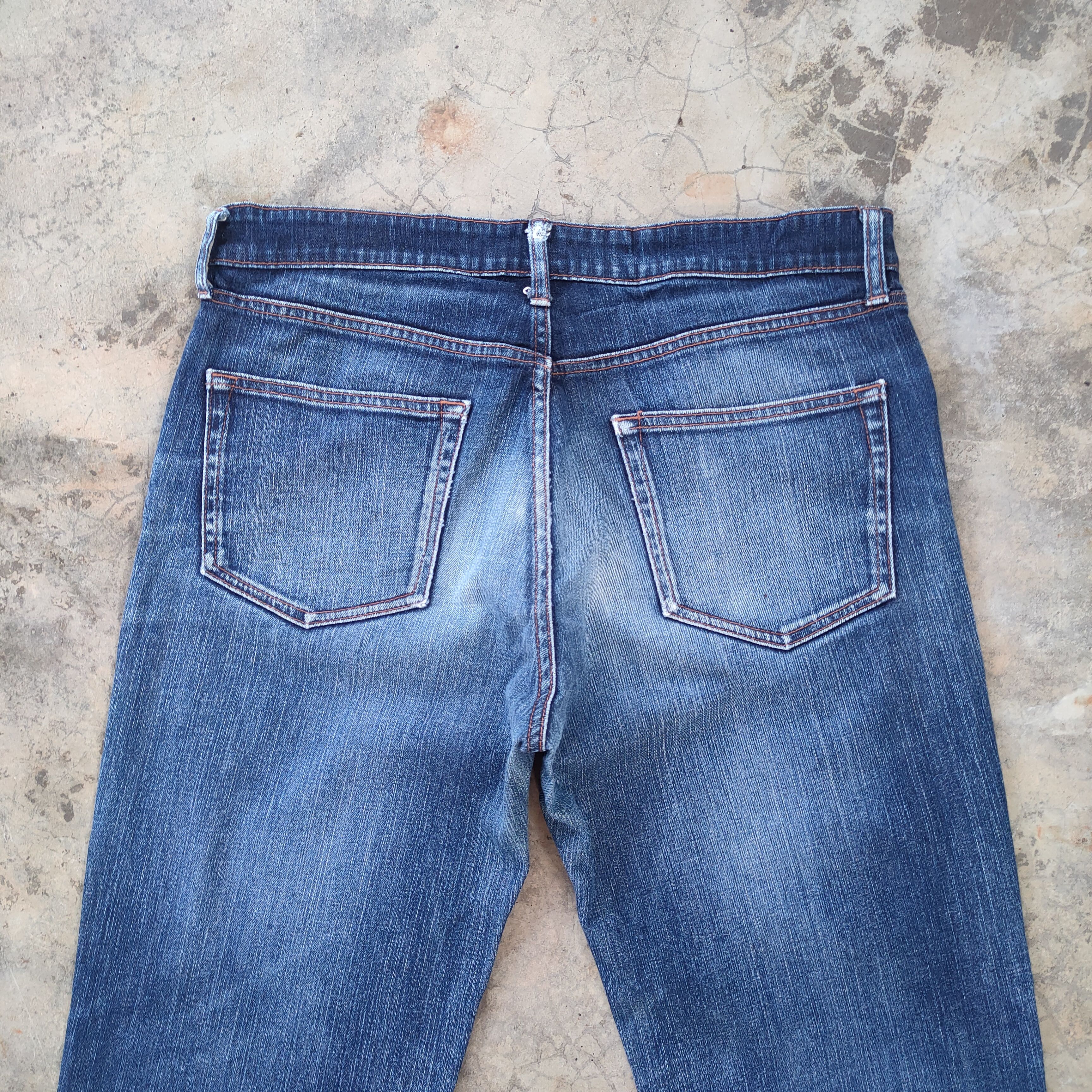 Japanese Brand W34 VINTAGE JAPANESE DISTRESSED RIPPED JEANS DENIM PANTS Size US 34 / EU 50 - 9 Thumbnail