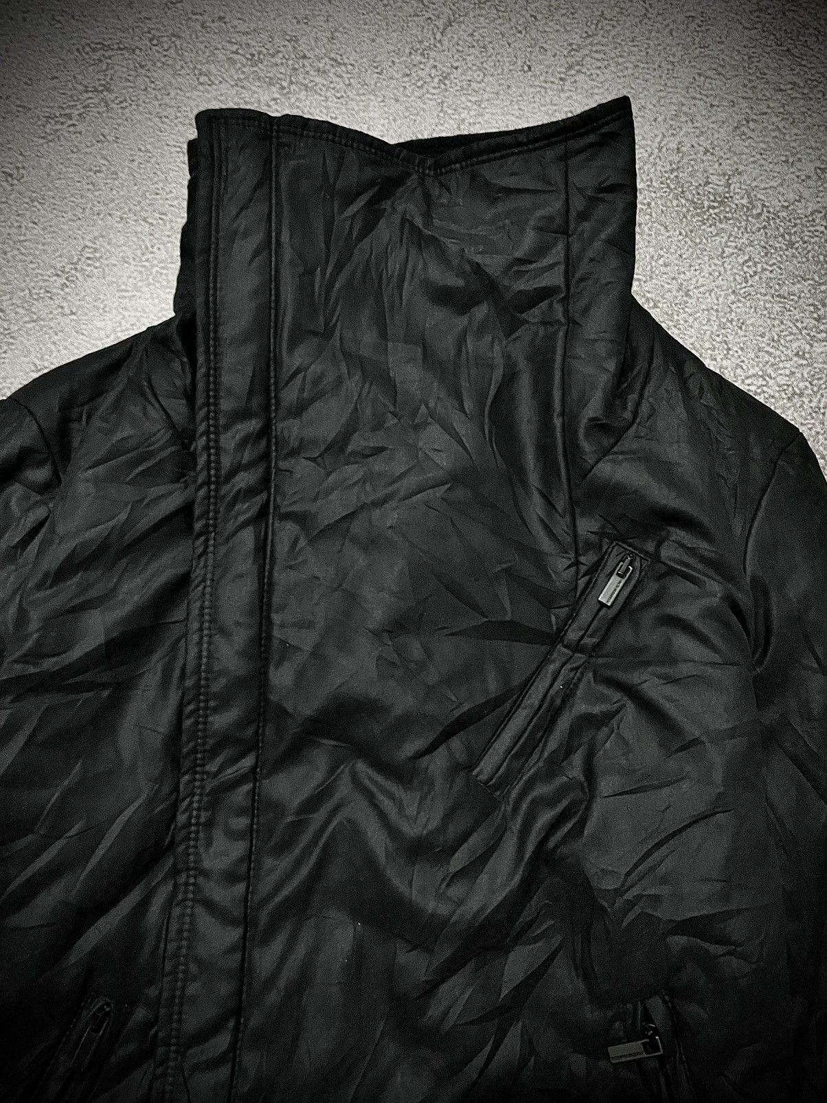 Japanese Brand 2000s BCBGMaxazria Asymmetrical Jacket Rick Owens style Size US M / EU 48-50 / 2 - 4 Thumbnail