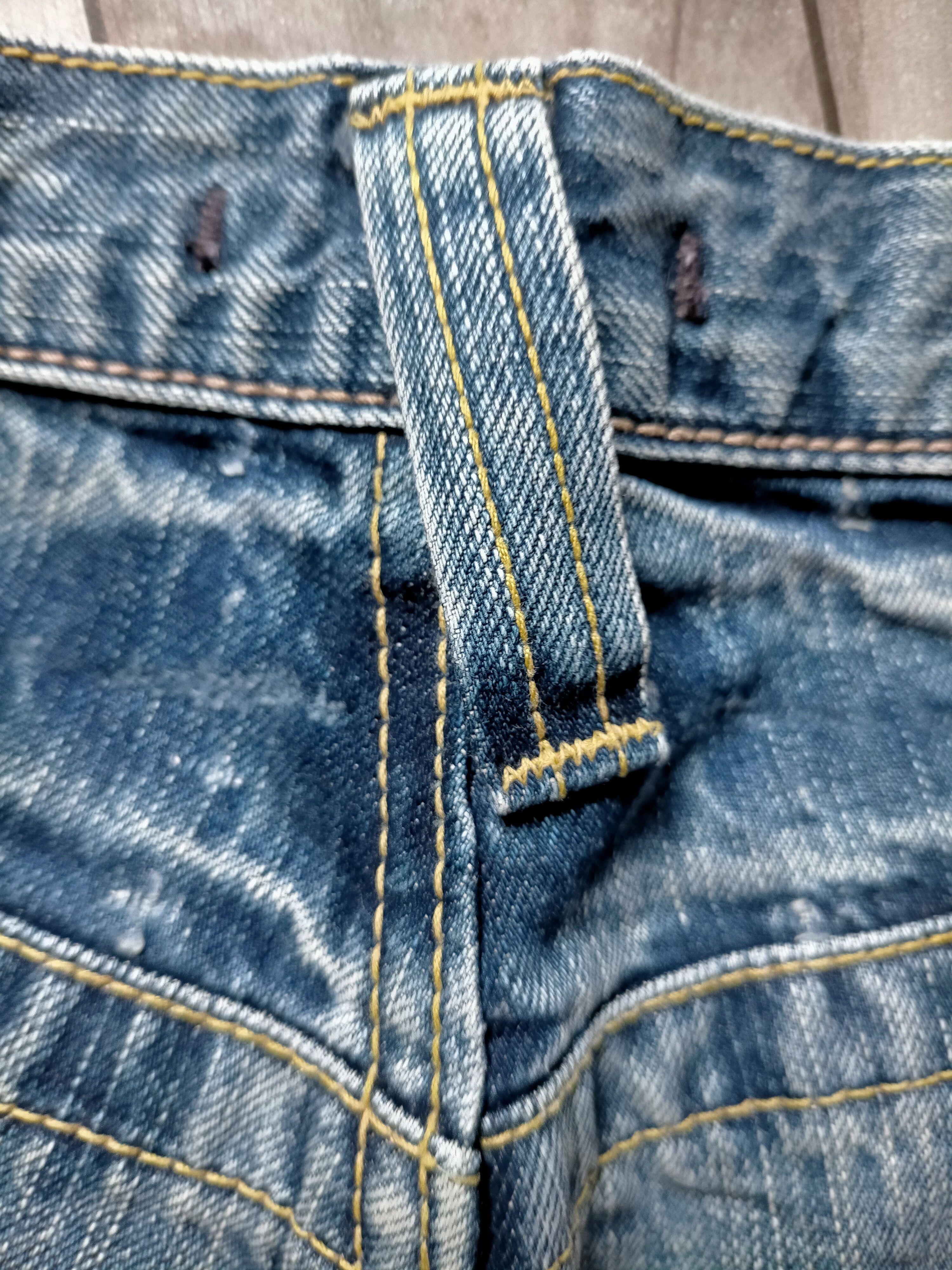 Hysteric Glamour × Japanese Brand Flare Jeans Blue Way Japan Low rise Boot cut denim Size US 30 / EU 46 - 14 Thumbnail