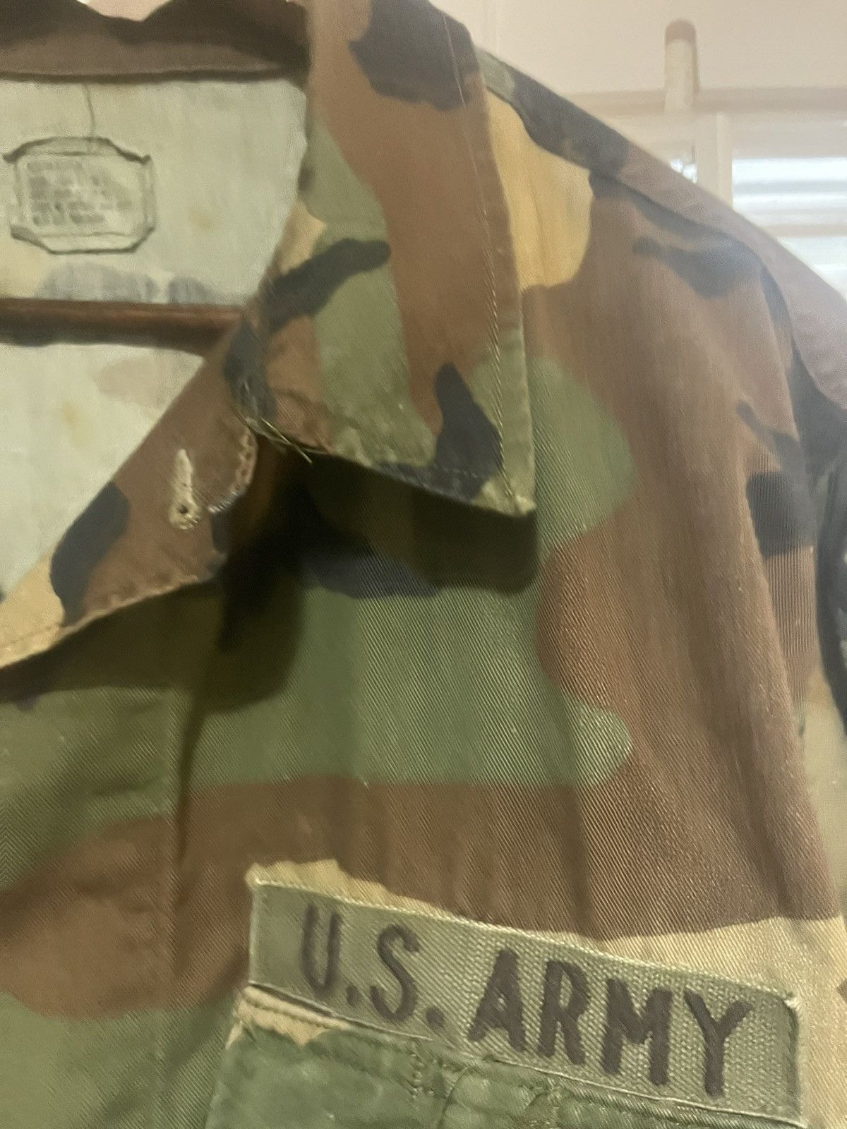 Other 1990s US Army Camo Jacket Size US L / EU 52-54 / 3 - 7 Thumbnail