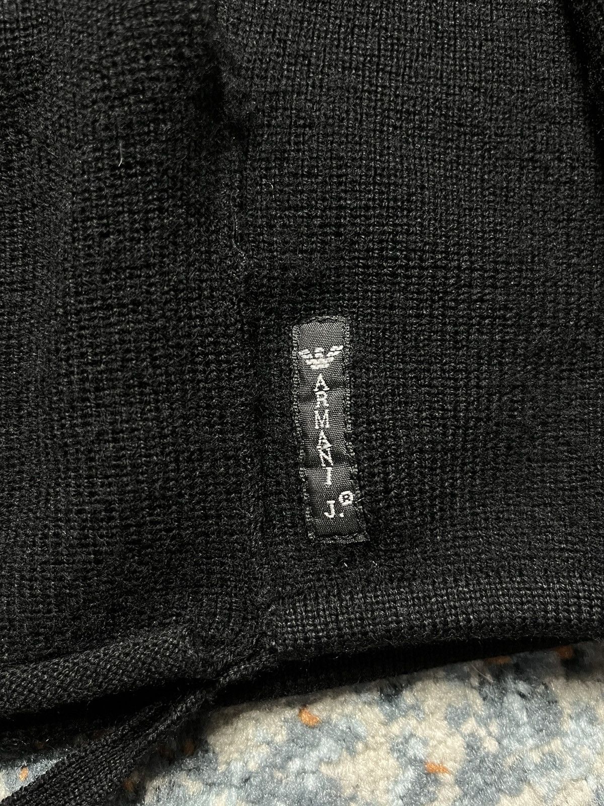 Armani Exchange × Designer Vintage 00s Armani Jeans turtleneck sweater with pockets Size M / US 6-8 / IT 42-44 - 8 Thumbnail