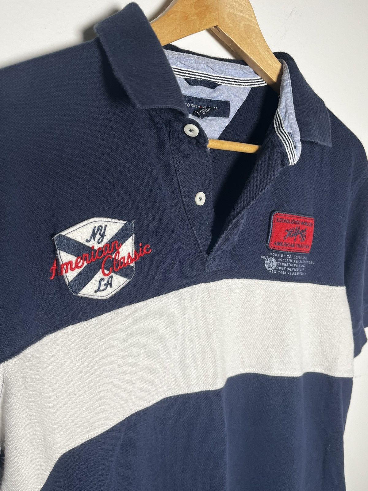Tommy Hilfiger Tommy Hilfiger Polo Size US M / EU 48-50 / 2 - 2 Thumbnail