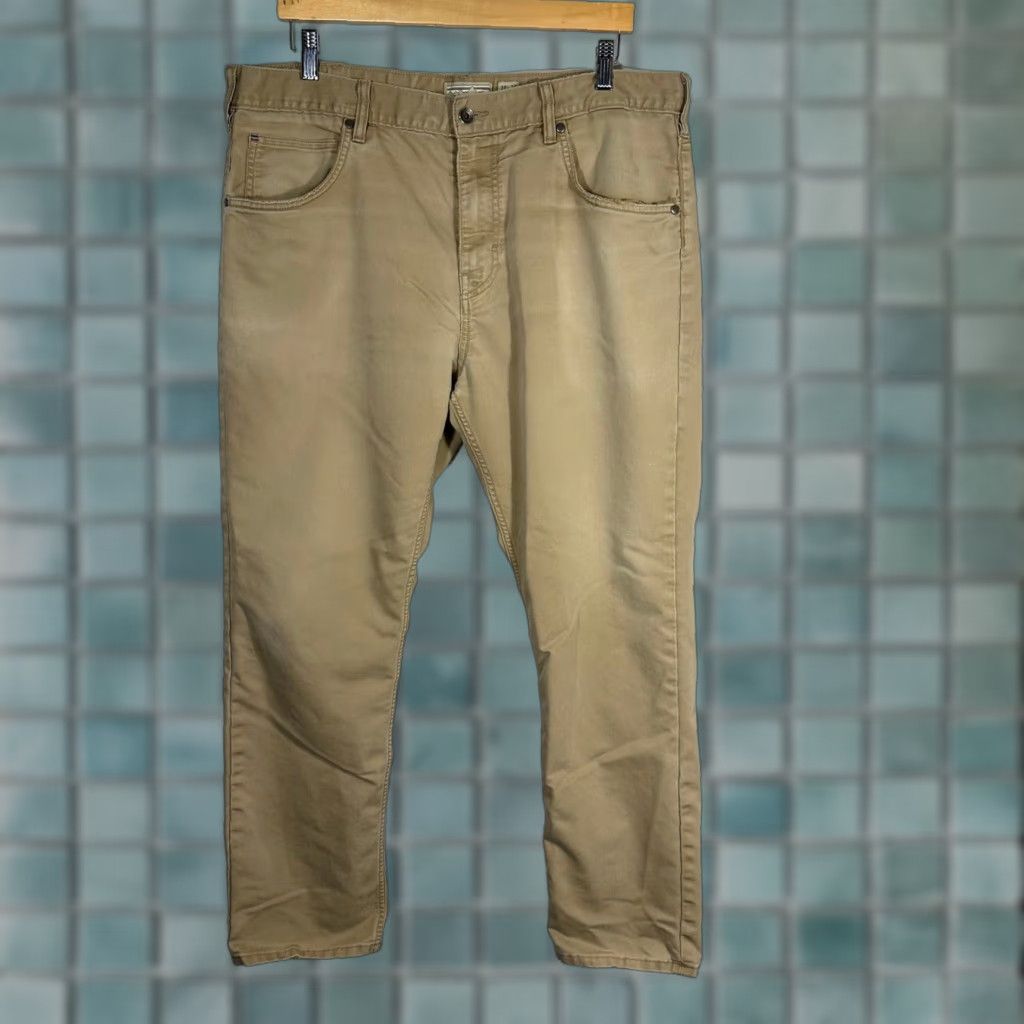 Patagonia Patagonia Pants Mens 38x30 Organic Cotton Canvas Ironclad Distressed 56480 Beige Chino Workwear Outdoor 5-Pocket Modern Regular Jeans? Size US 37 - 1 Thumbnail