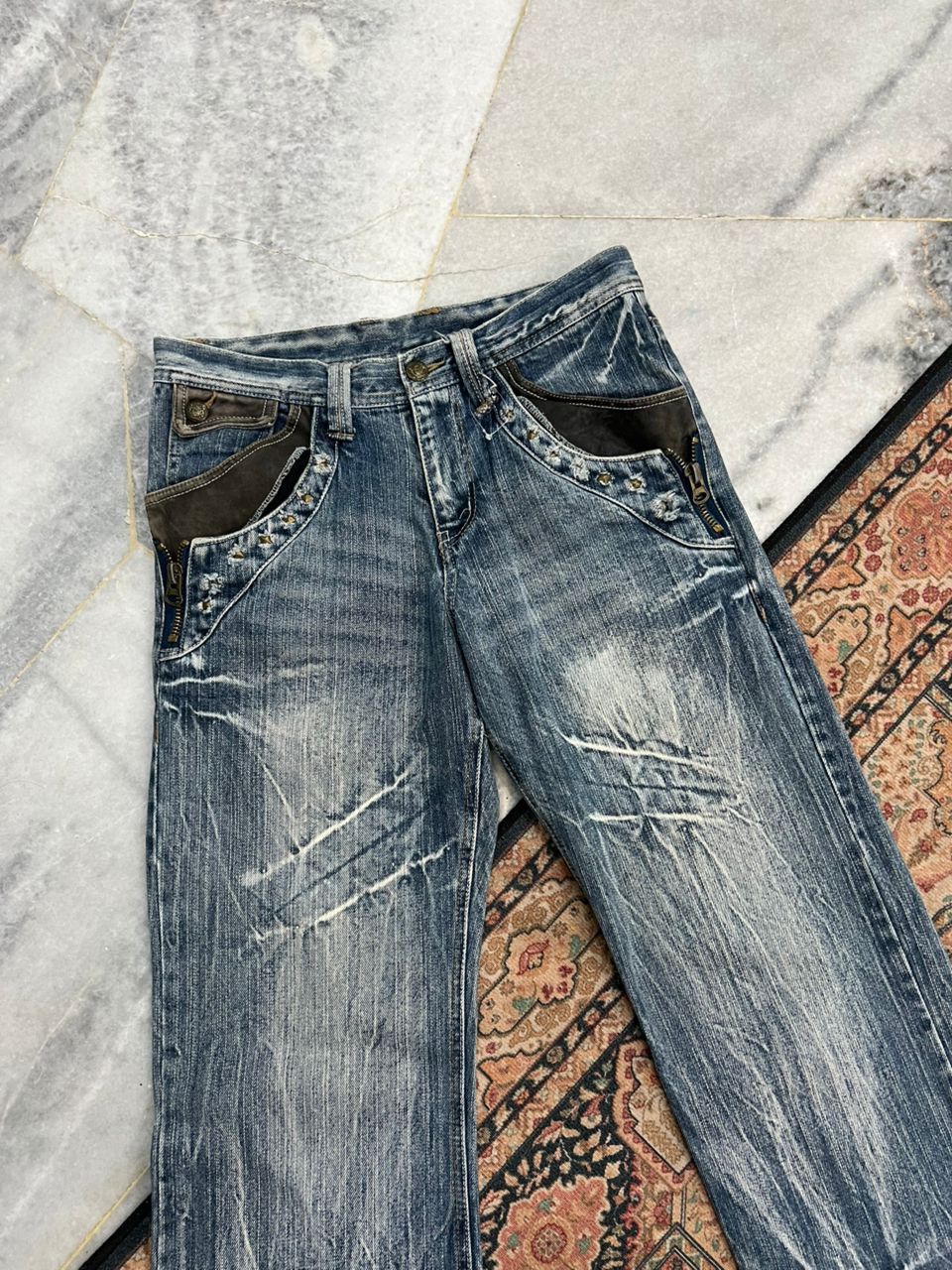 Japanese Brand Japanese Brand Trixy Flare Jeans Size US 32 / EU 48 - 4 Thumbnail