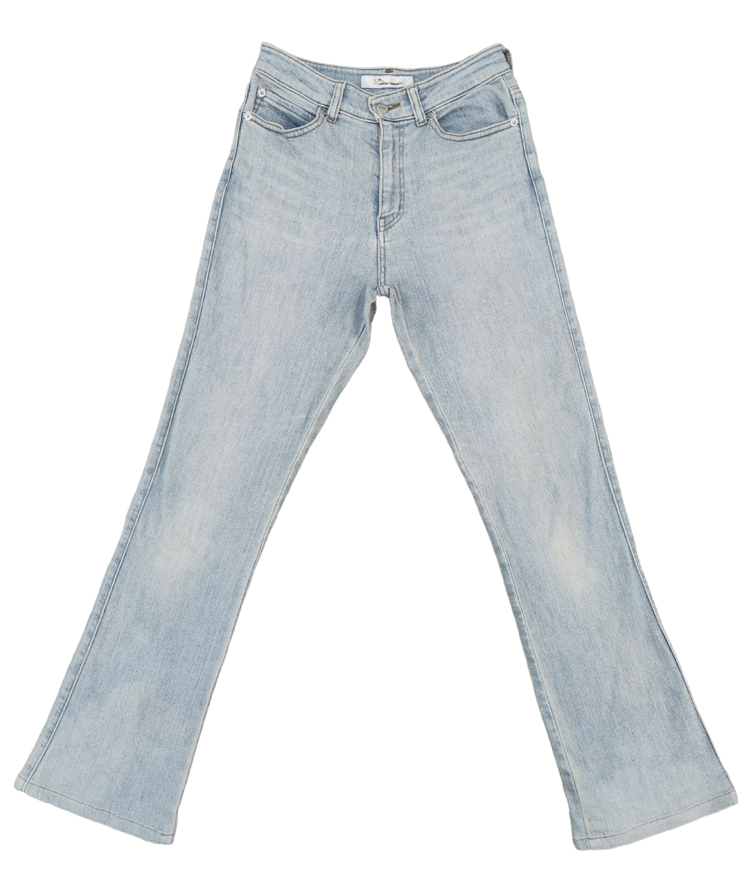 Japanese Brand Kansai yamamoto Flare Denim Size 26" / US 2 / IT 38 - 2 Thumbnail